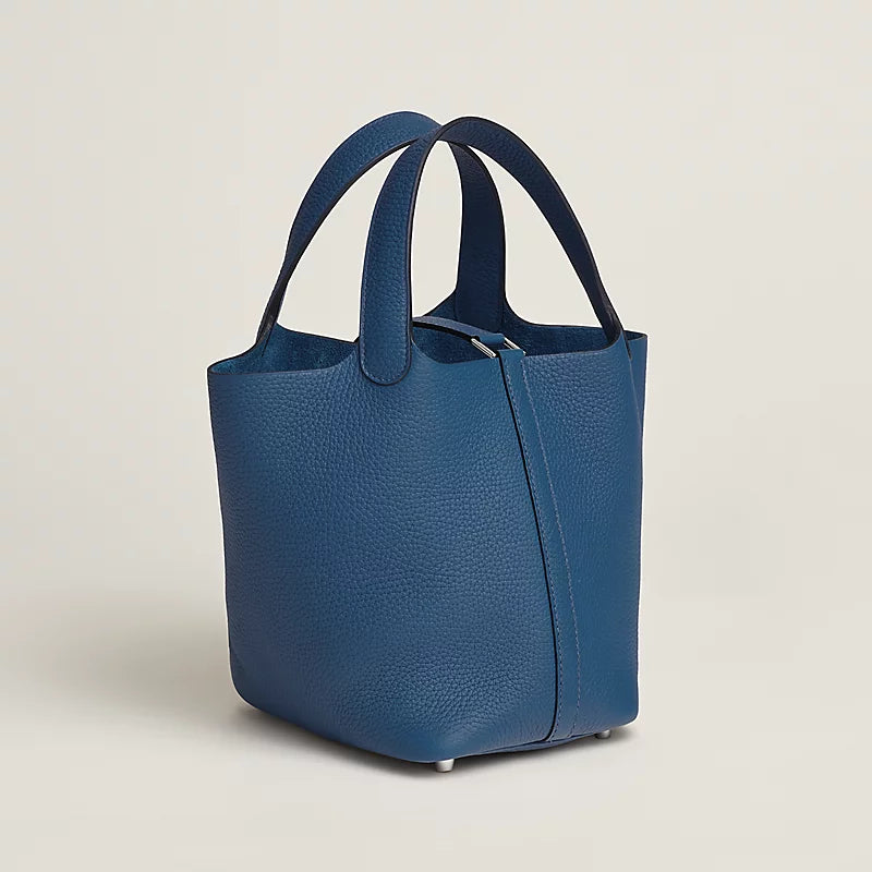 Picotin Lock 18 bag in Bleu Tie