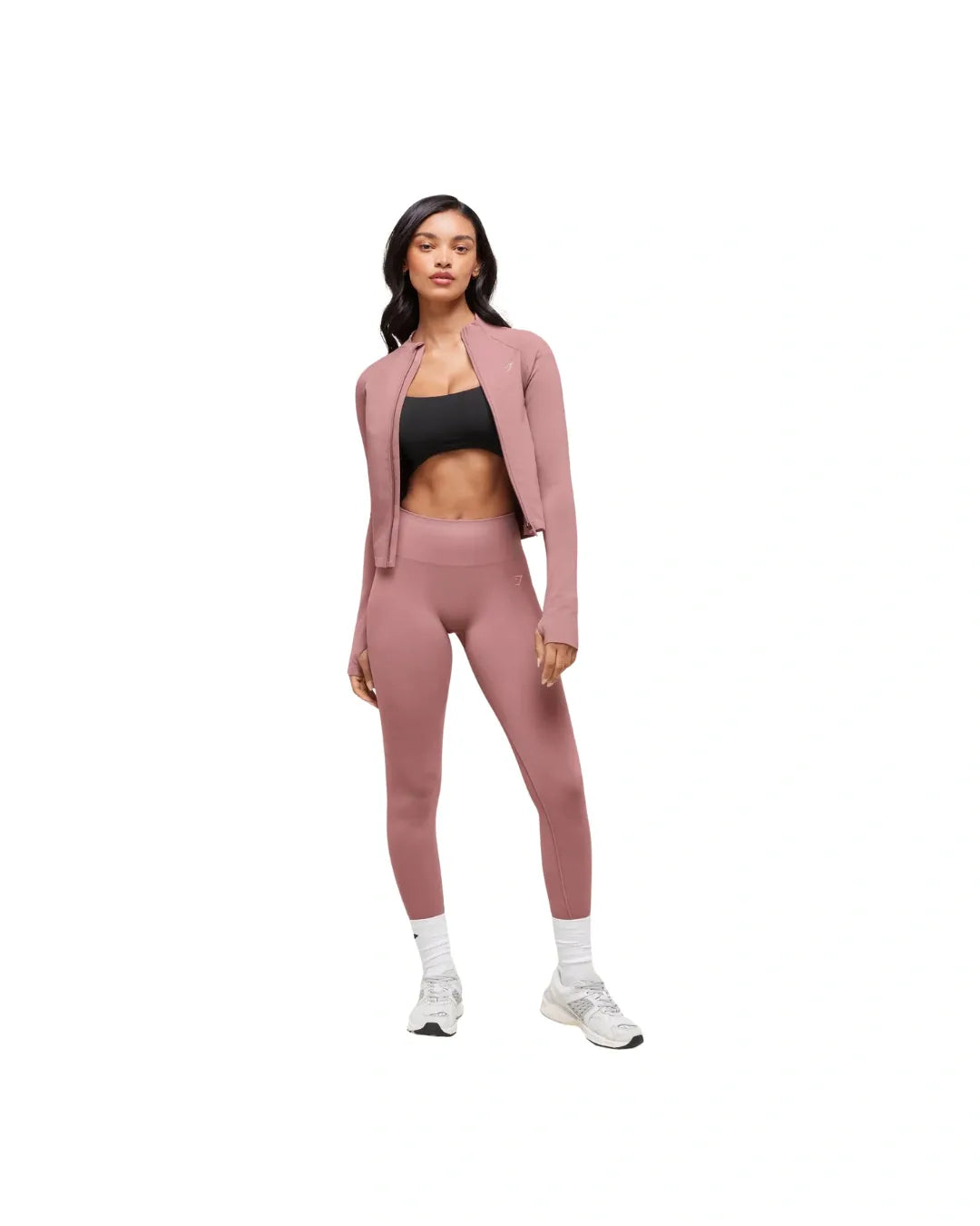 Gymshark Soft Sculpt Zip Up Jacket Calm Pink