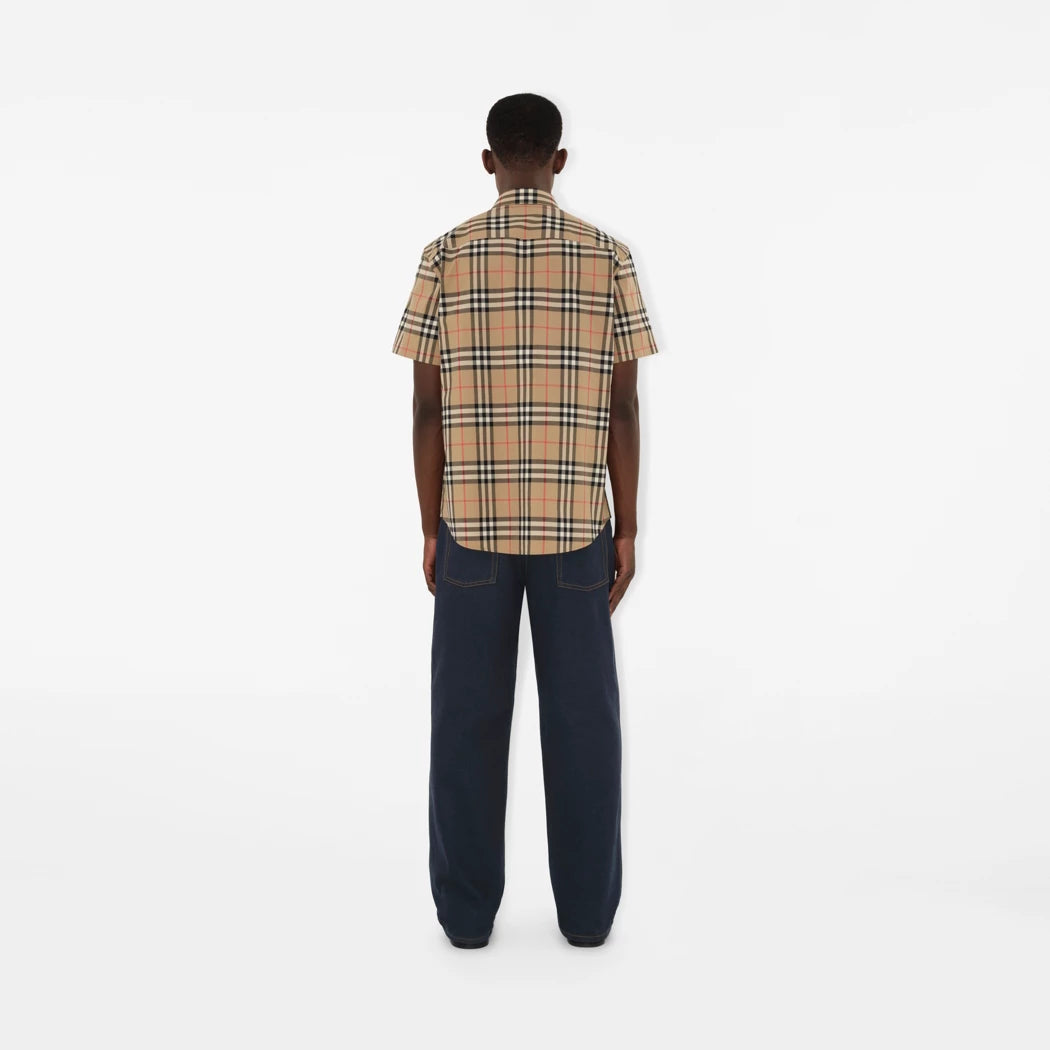 Regular Fit Check Cotton Shirt