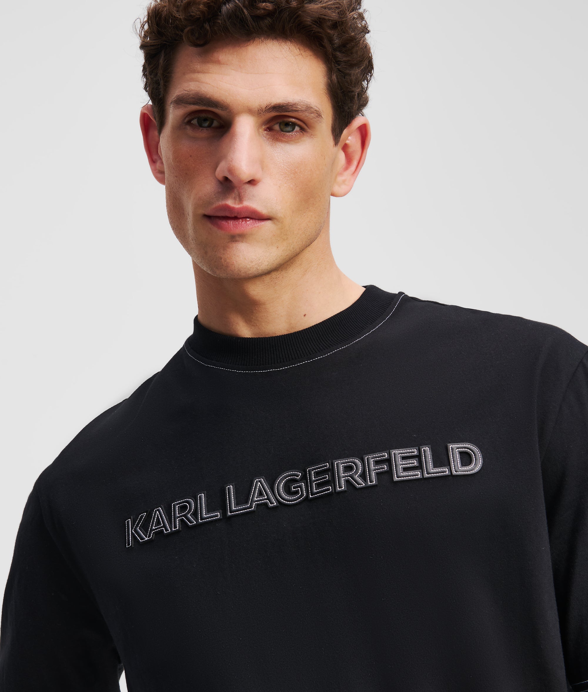 Contrast stitch T-shirt