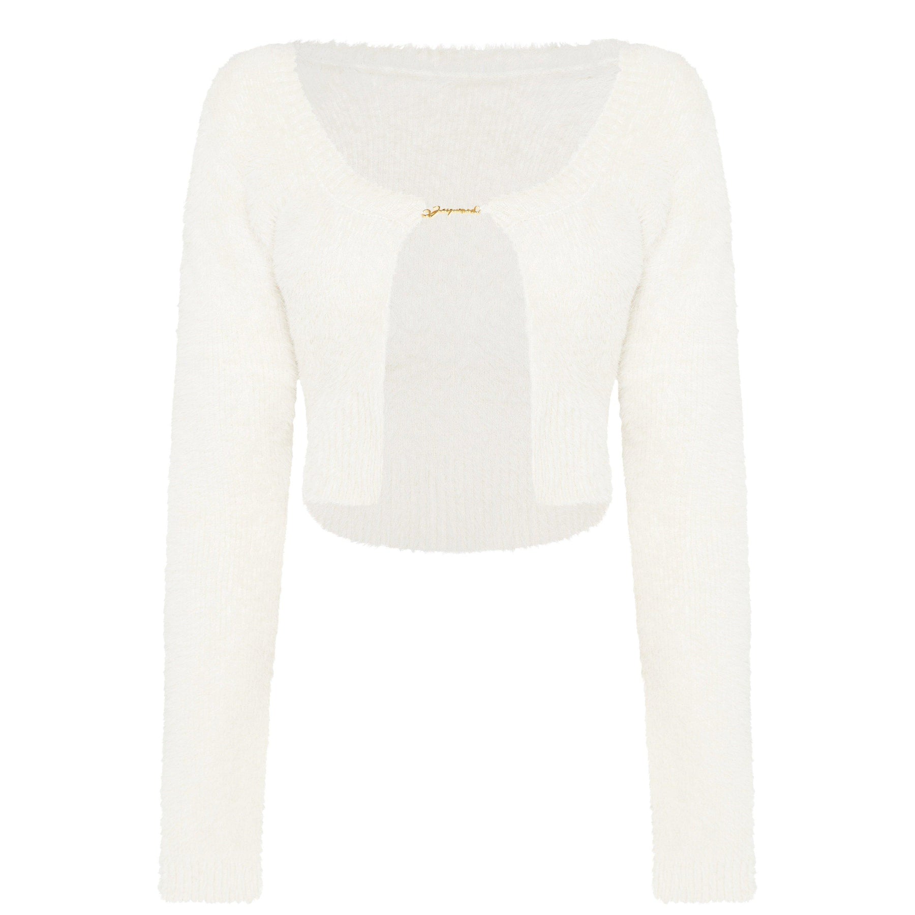 La Maille Neve Cropped Cardigan