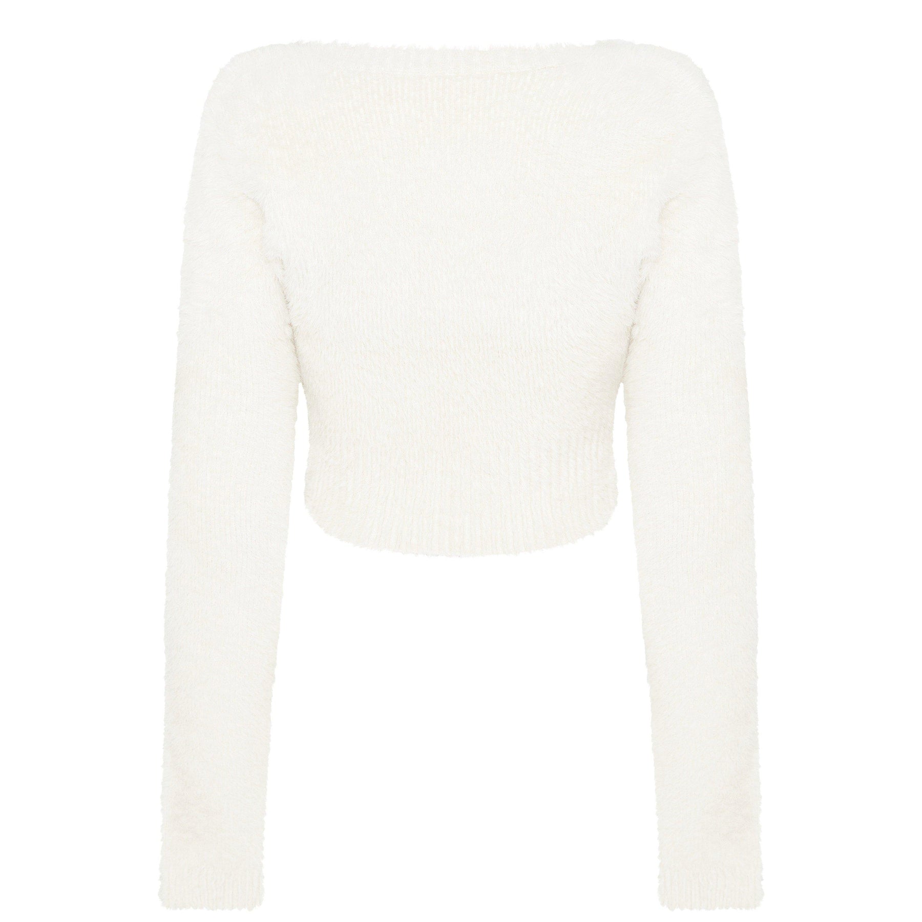 La Maille Neve Cropped Cardigan