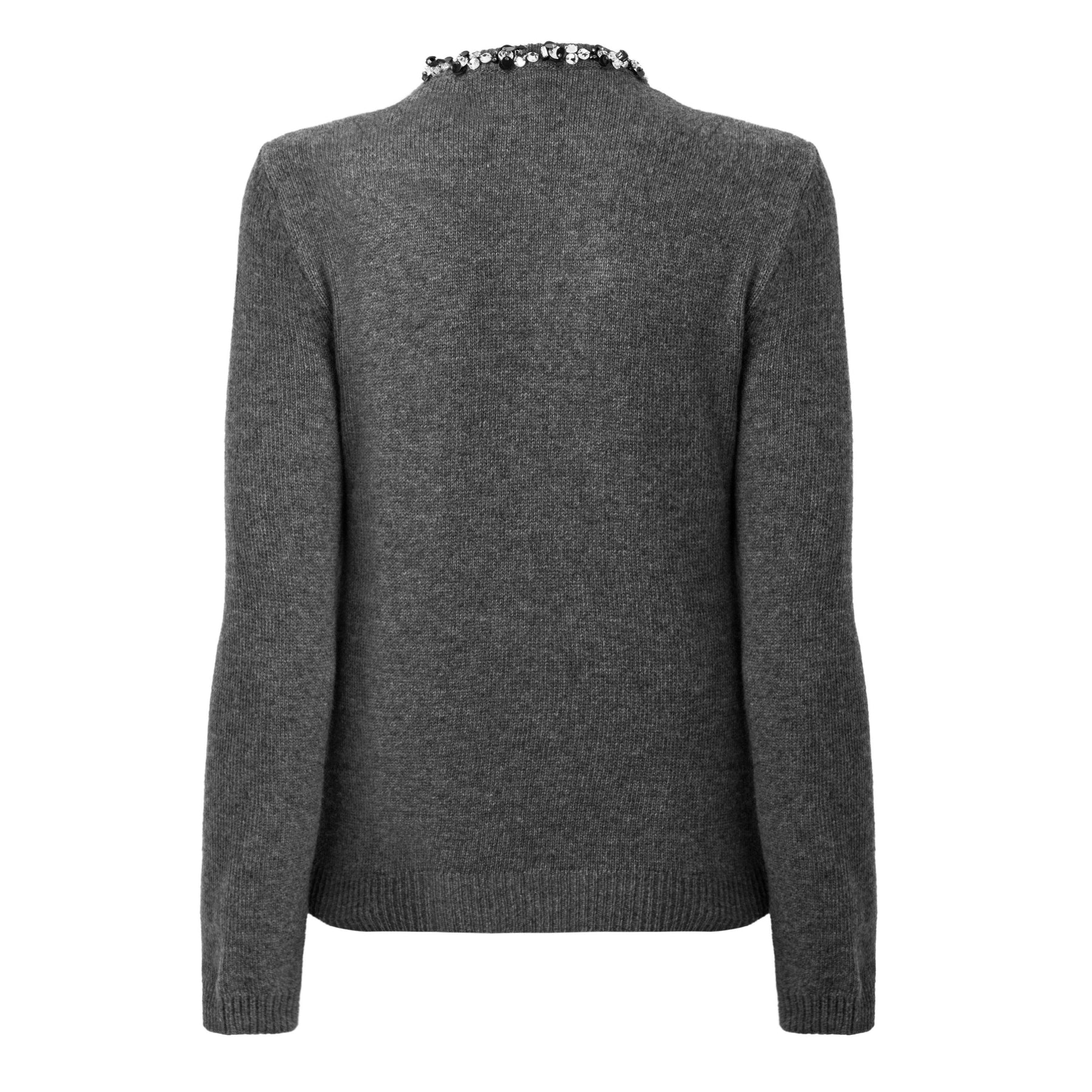 Embellished Wool Cardigan