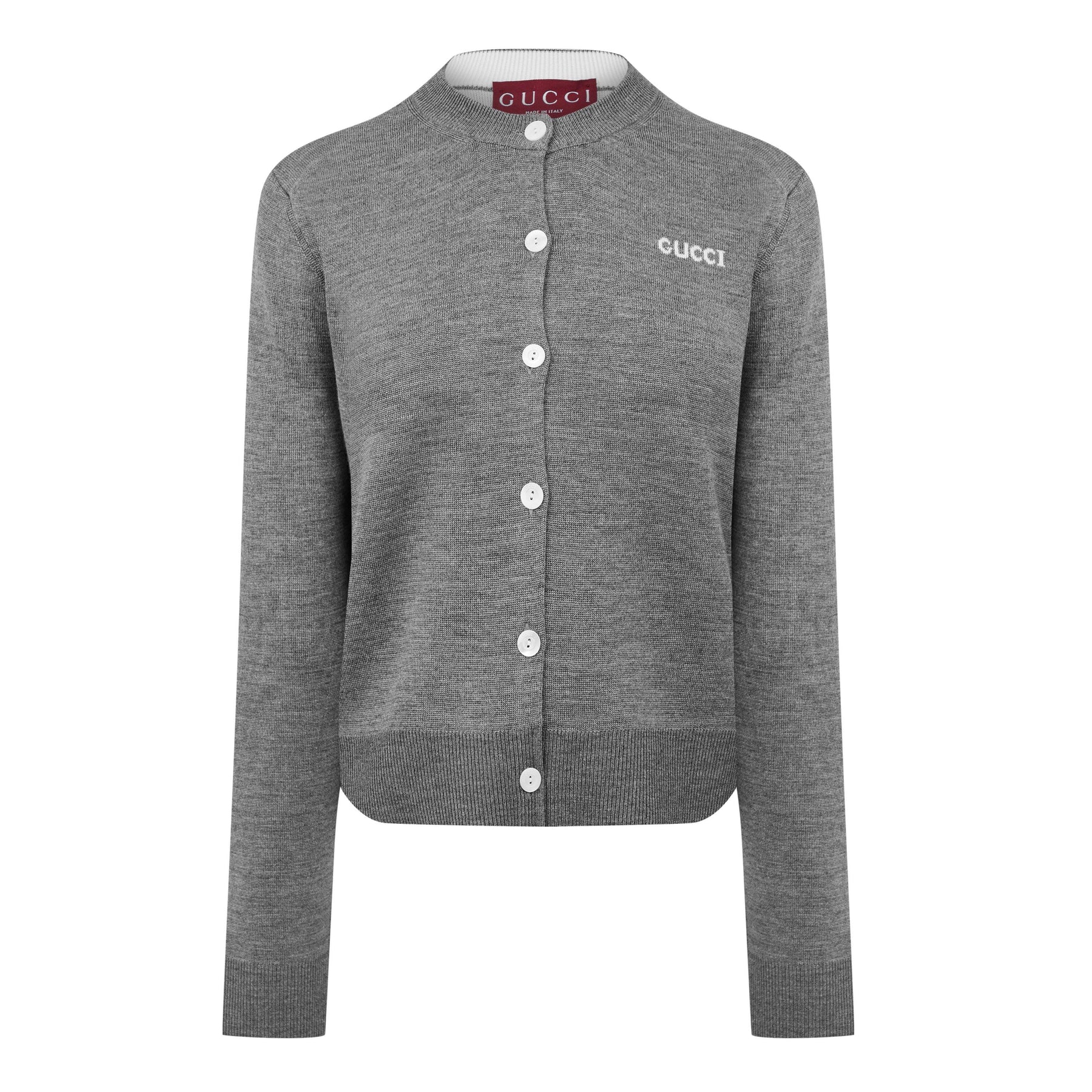 Women's Embroidered Cotton Wool Jacquard Cardigan