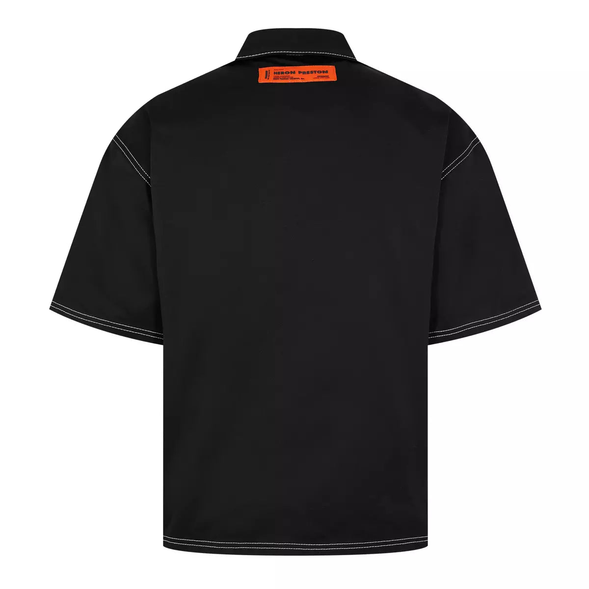 Heron Preston White Stitch Shirt