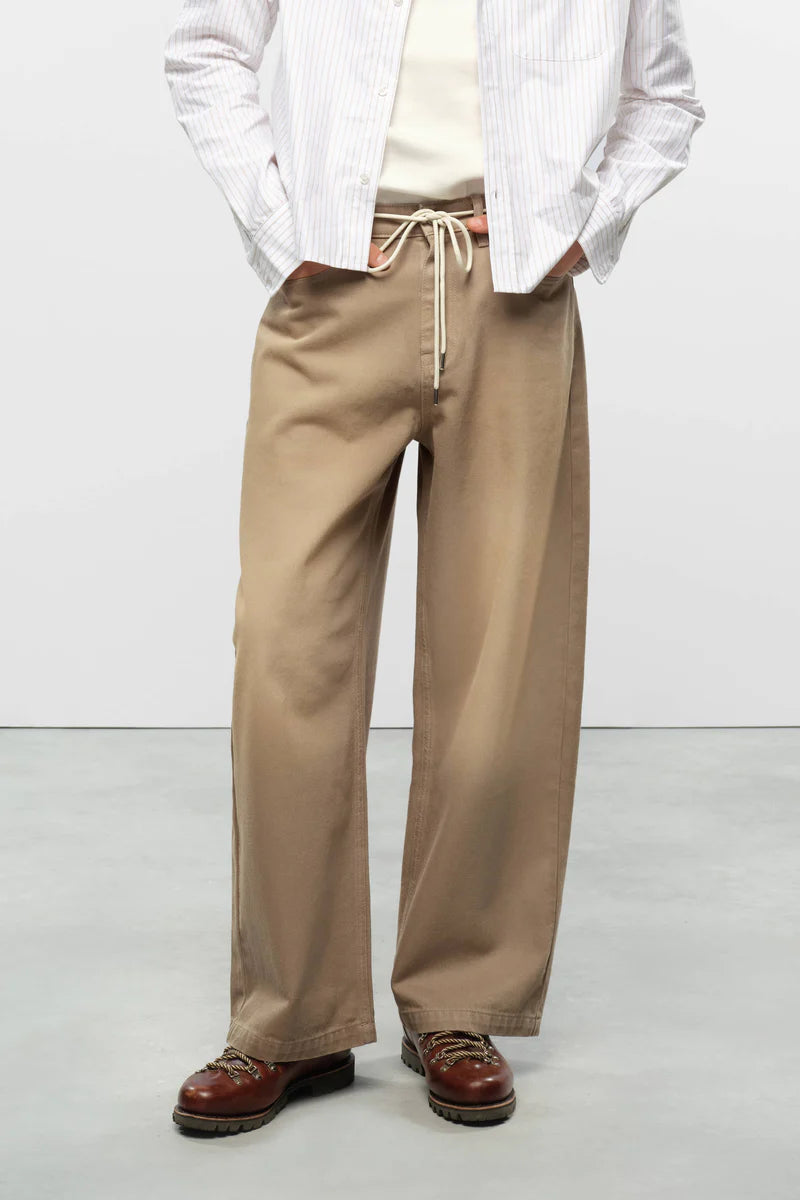 Wide leg denim
