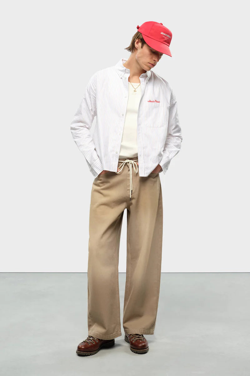 Wide leg denim