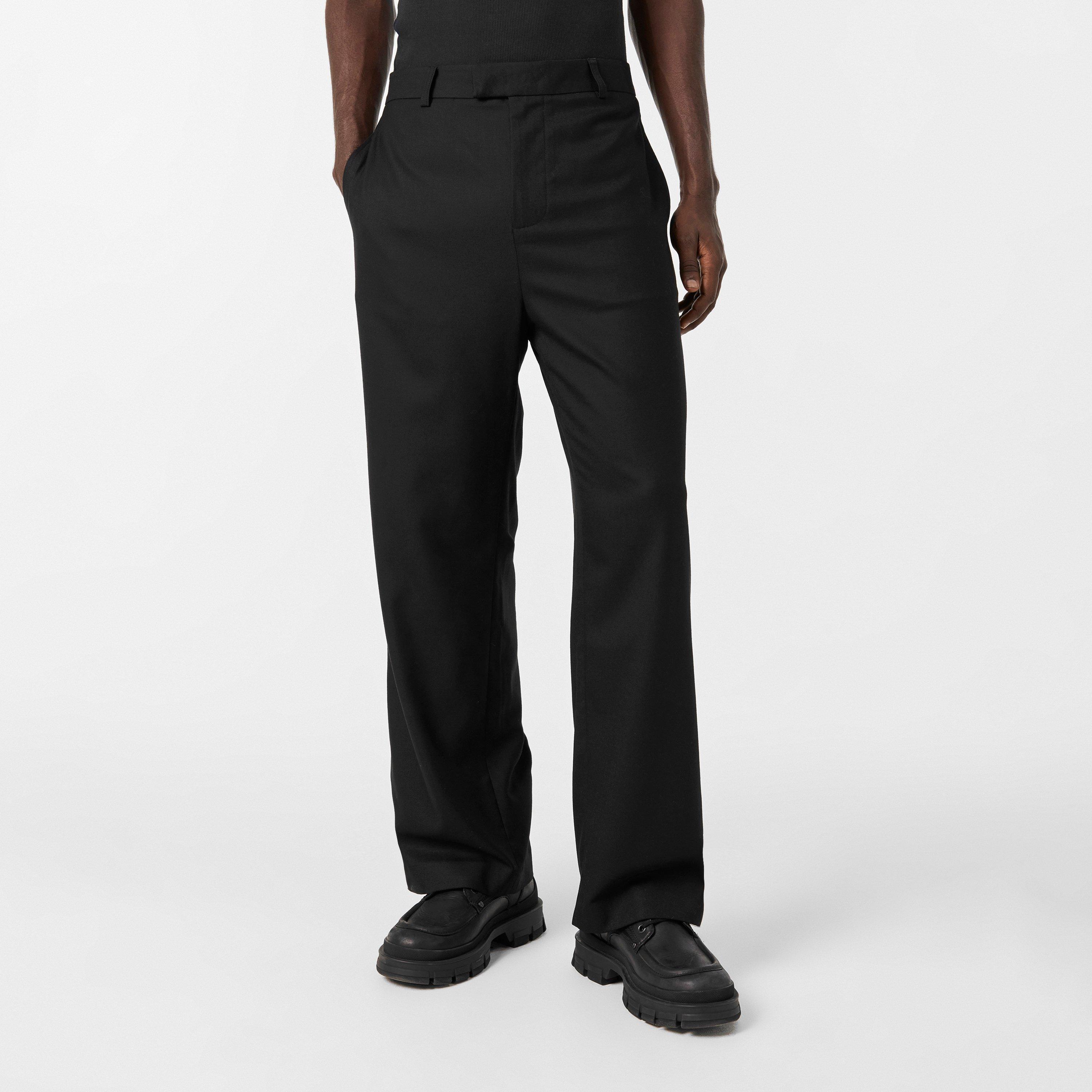 Wool Bootcut Trousers