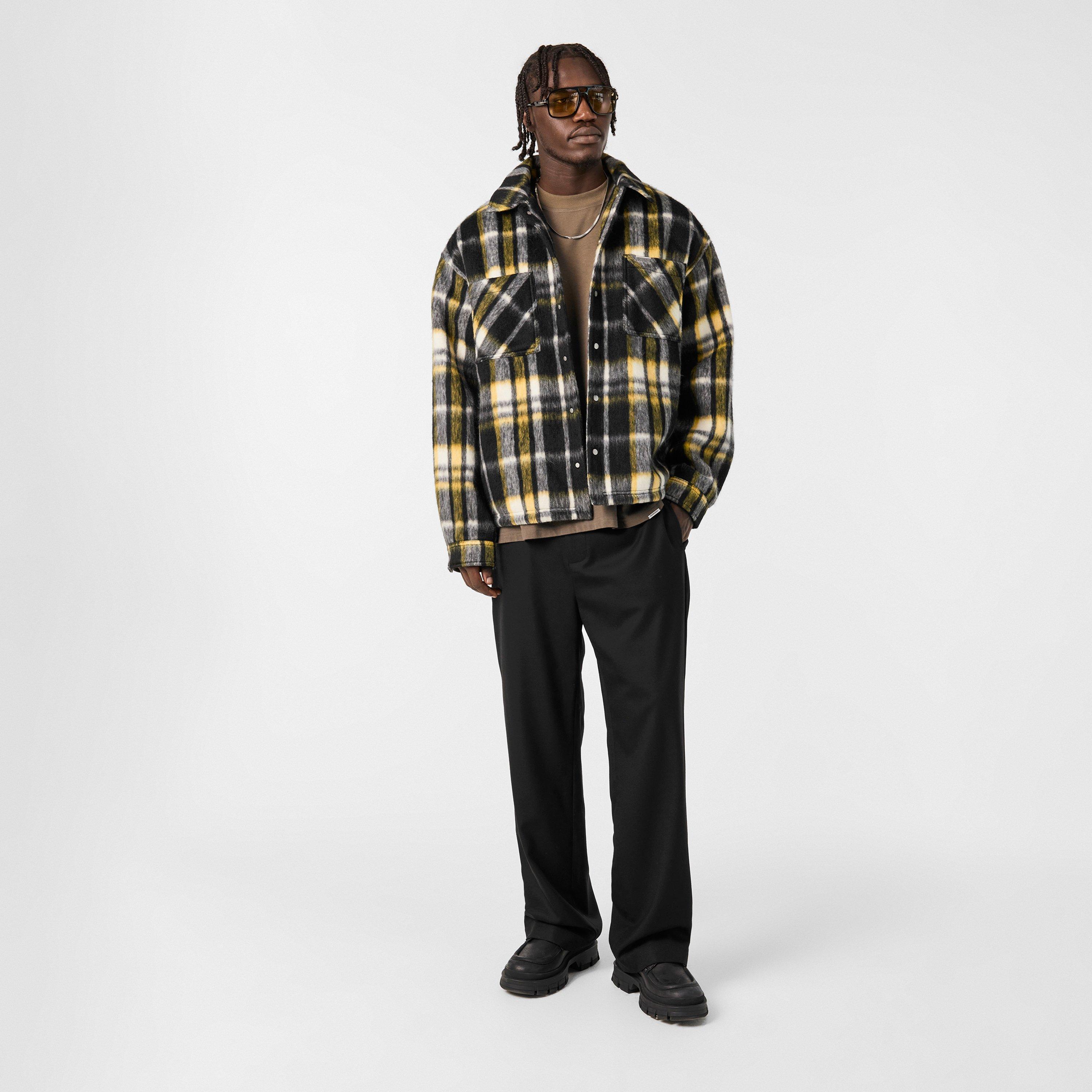 Wool Bootcut Trousers