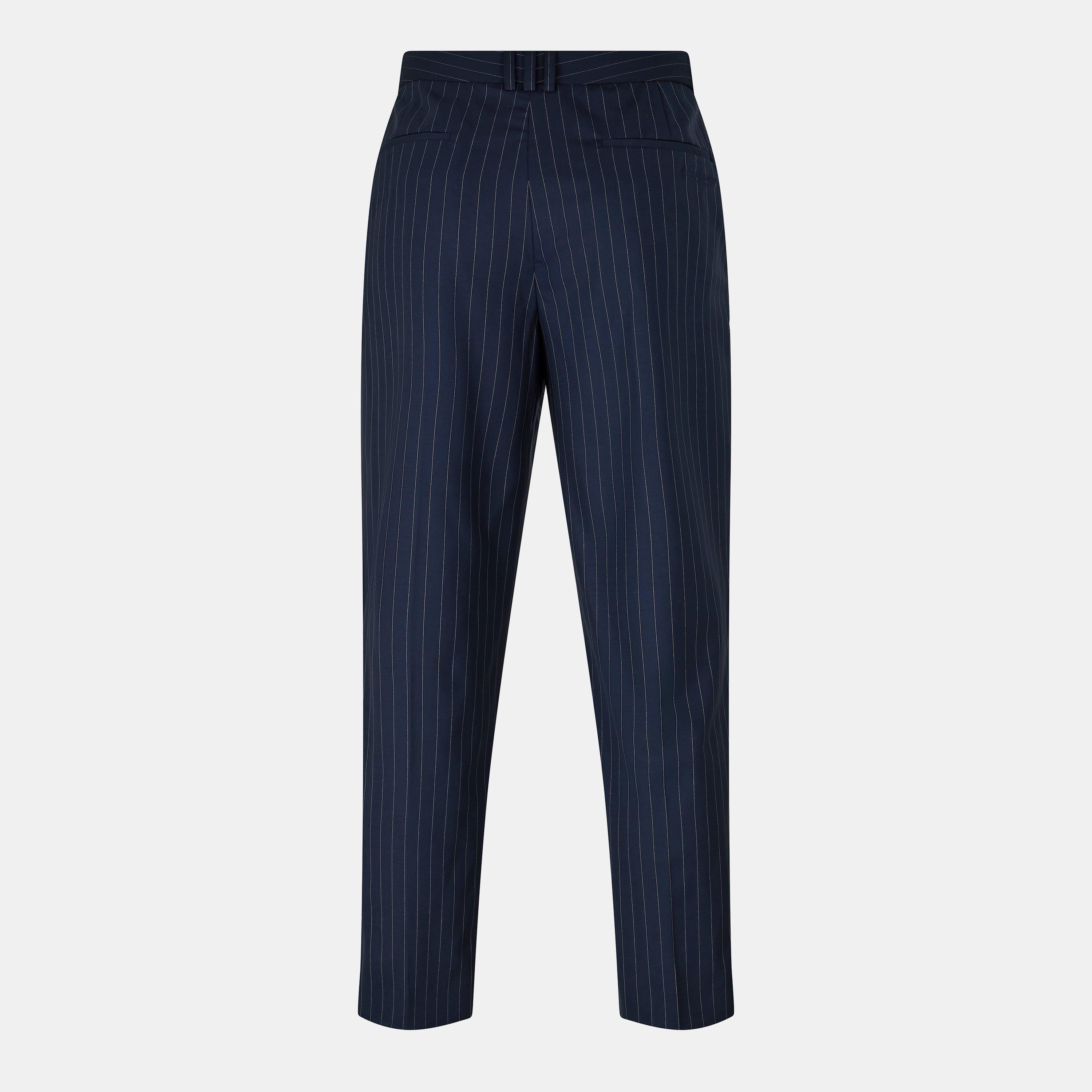 Tailored Fit Straight Leg Trousers