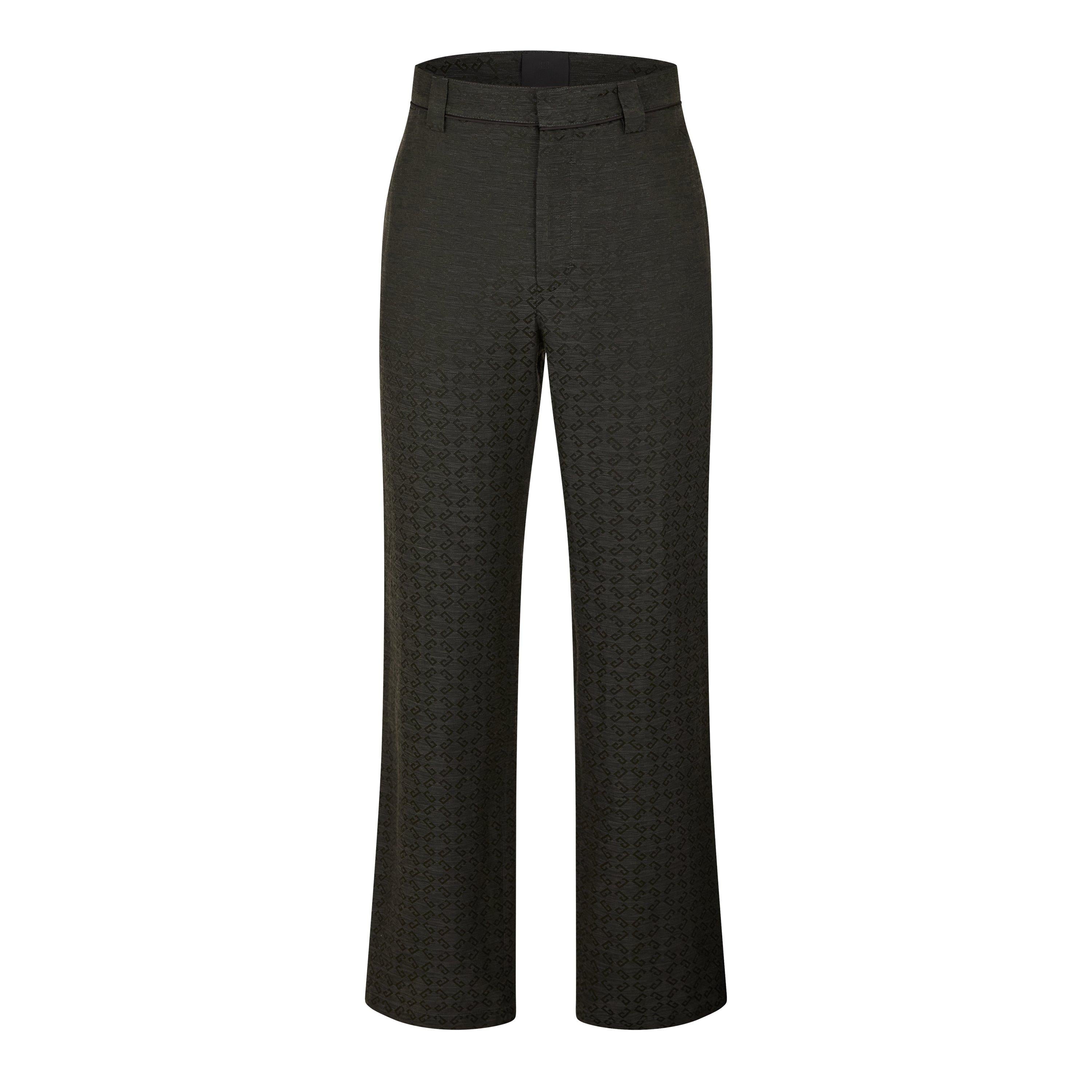 Monogram Jacquard Trousers