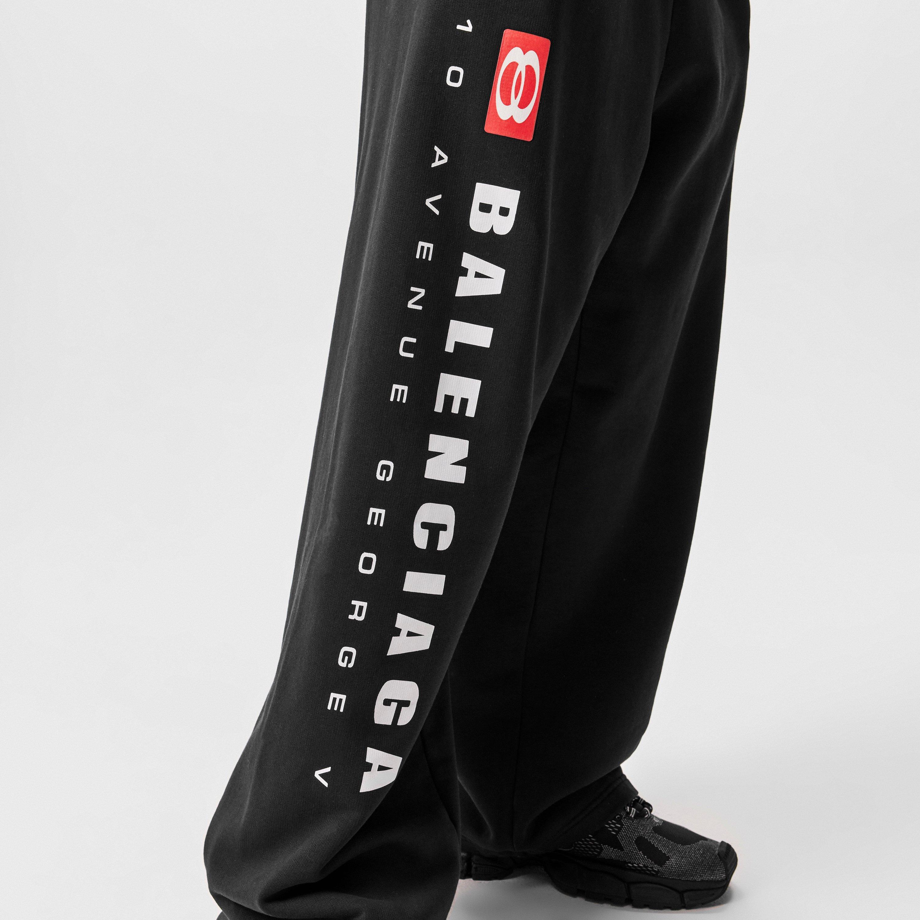Men's Bal Wide Leg Open Hem Jersey Joggers