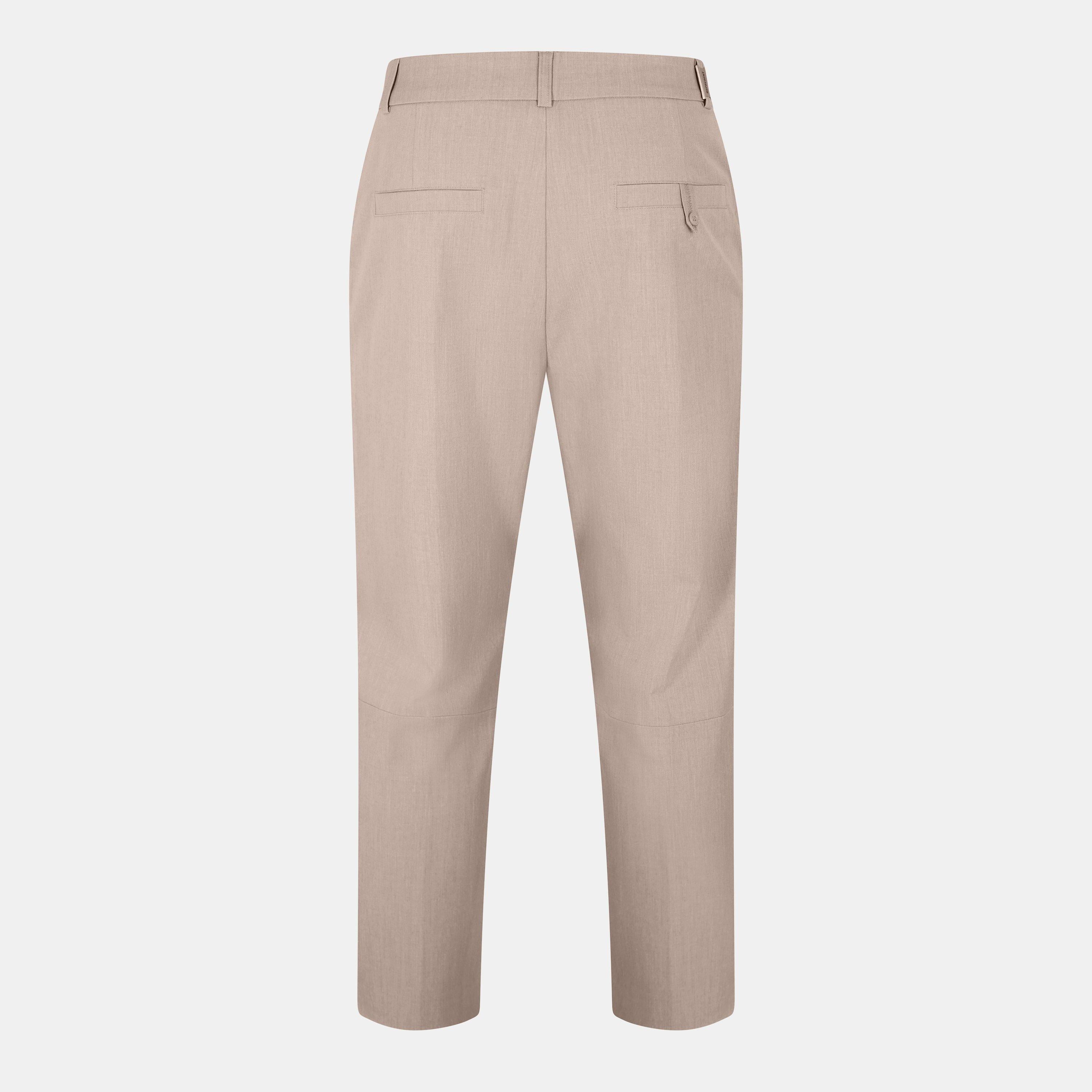 Straight Leg Tailored Trousers