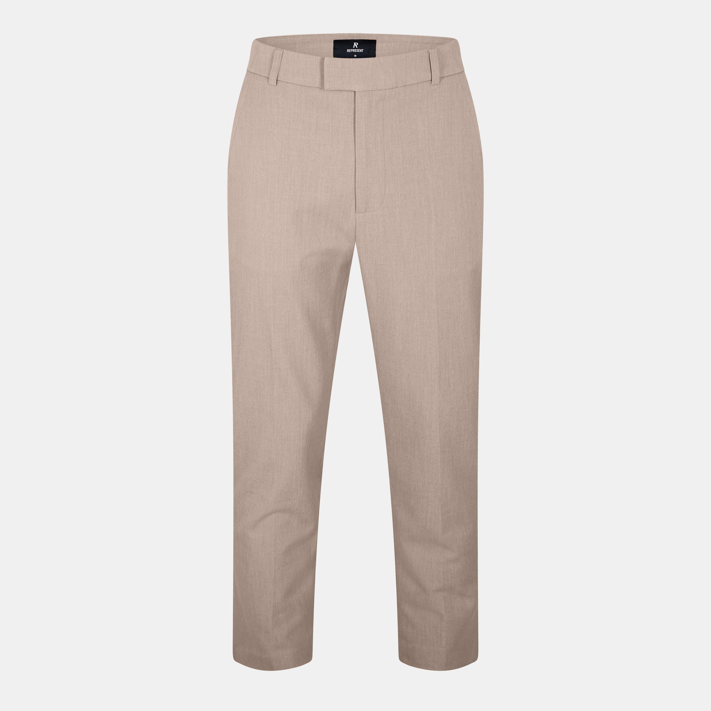 Straight Leg Tailored Trousers
