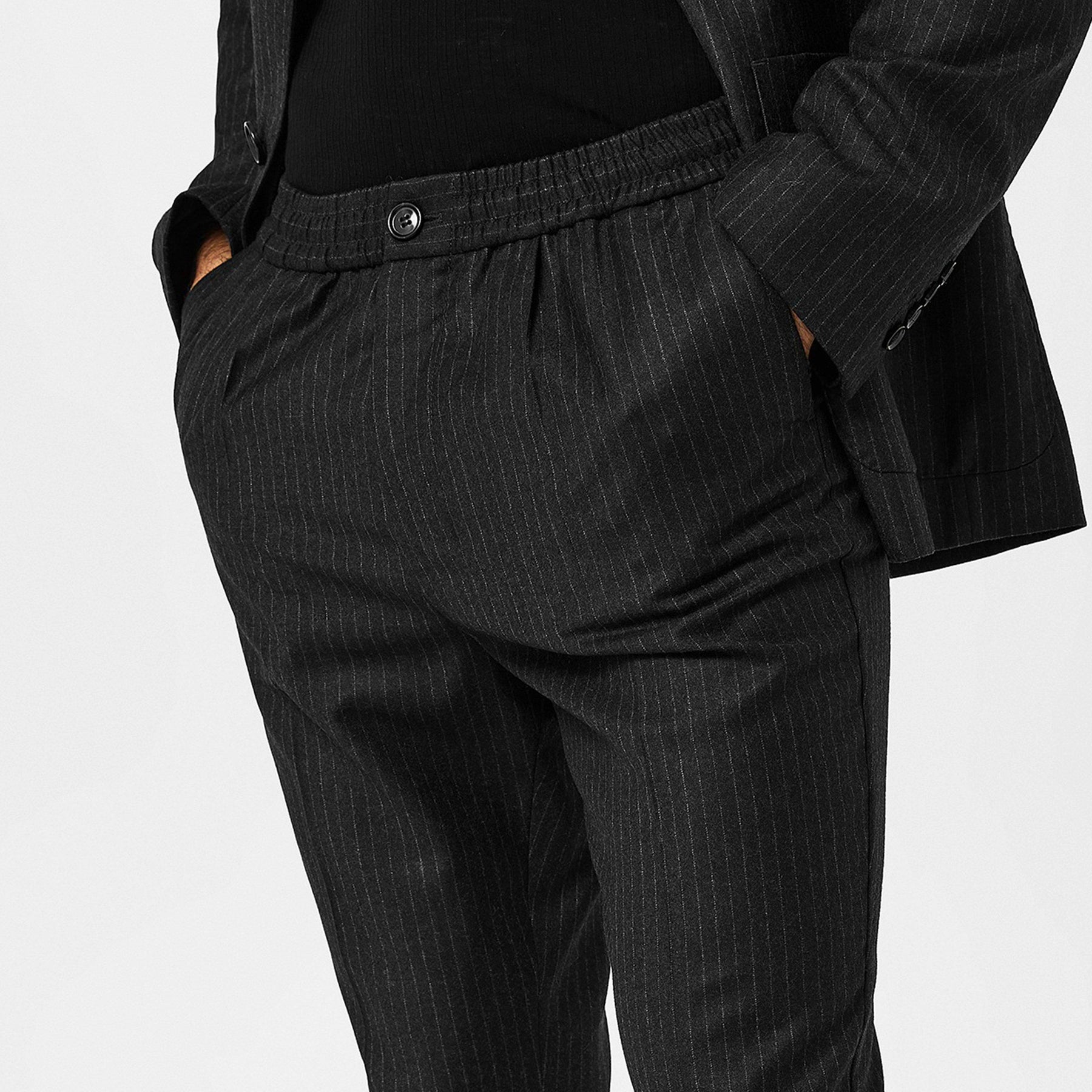 Pinstripe Trousers