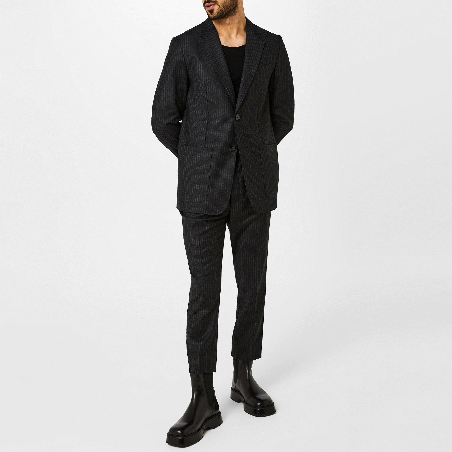 Pinstripe Trousers