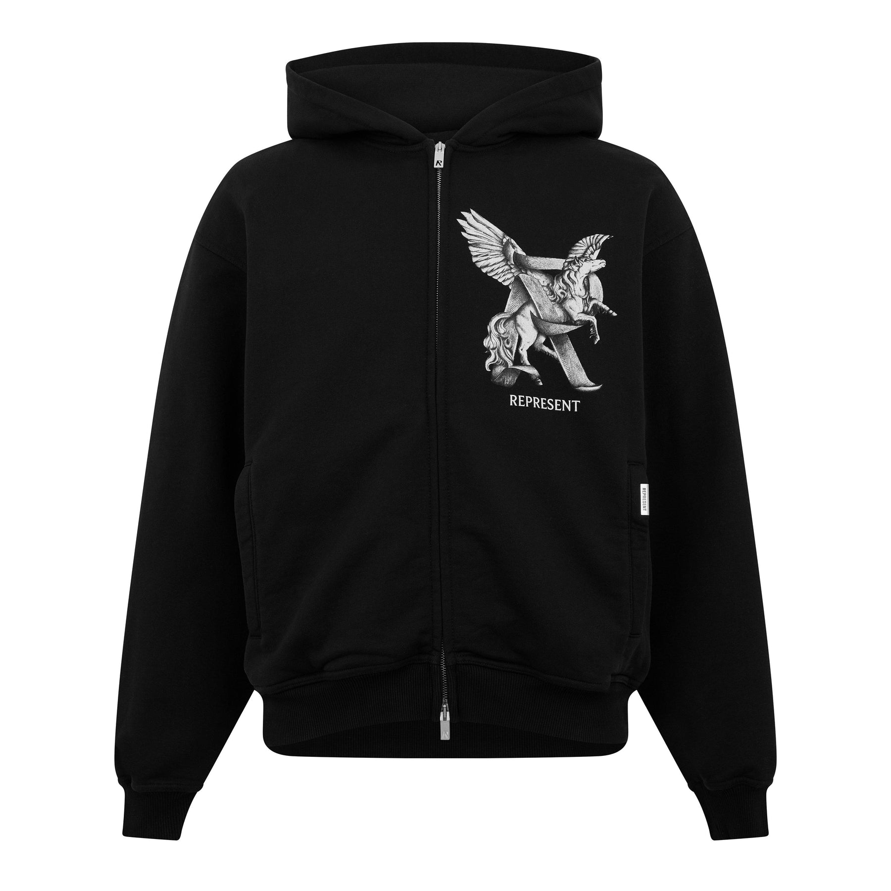 Men's Elegance In Motion Zip Hoodie