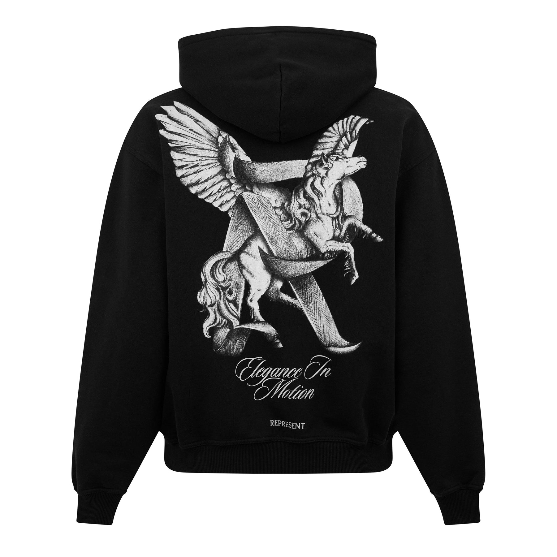 Men's Elegance In Motion Zip Hoodie