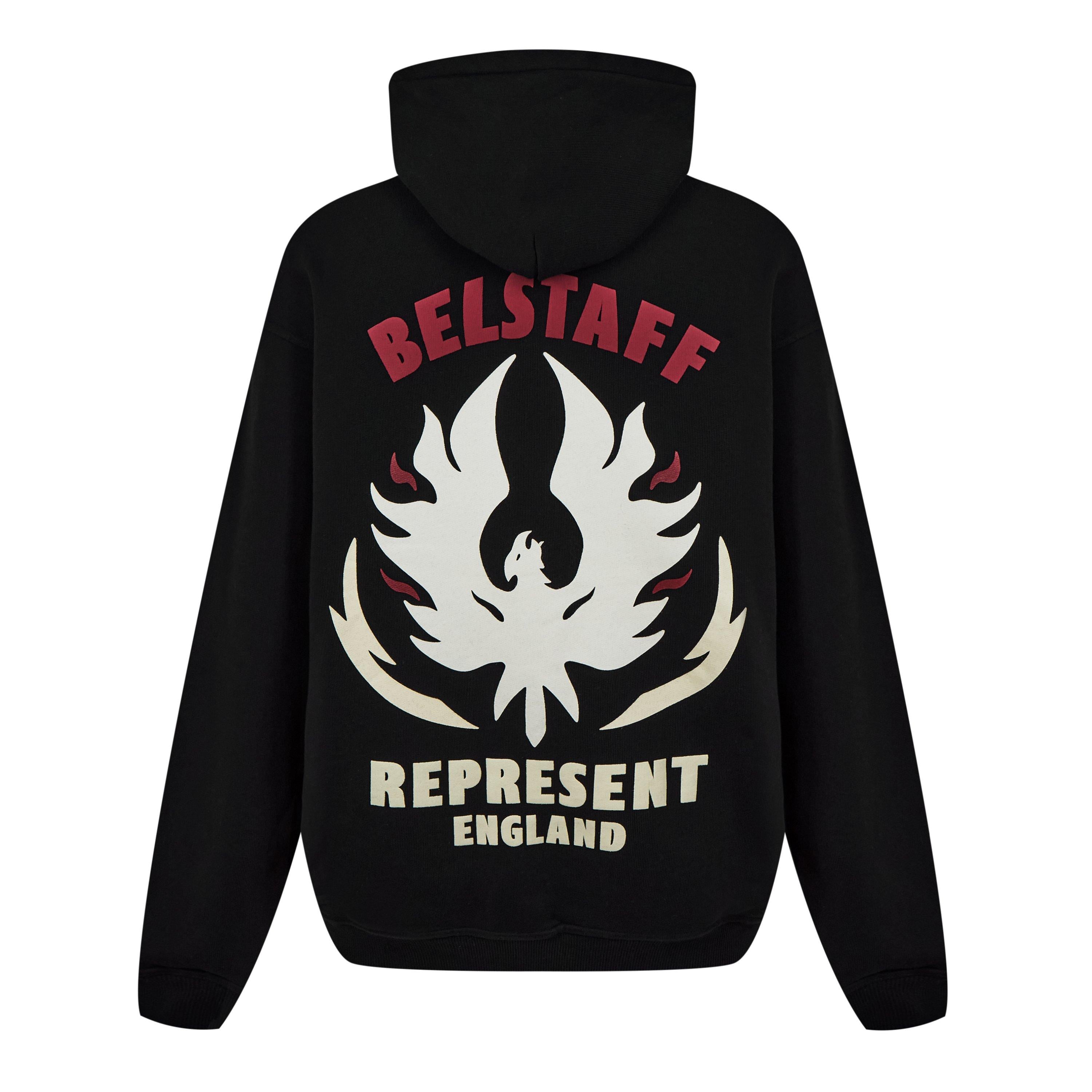 X Belstaff Flame Phoenix Hoodie