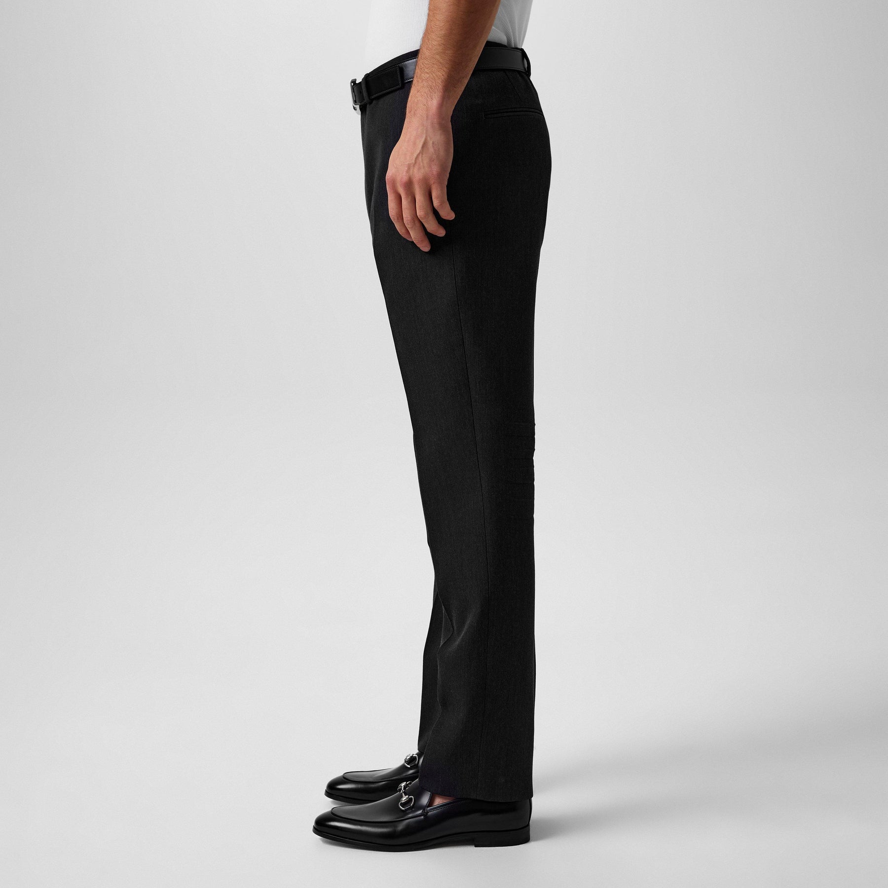 Wool Slim Fit Trousers