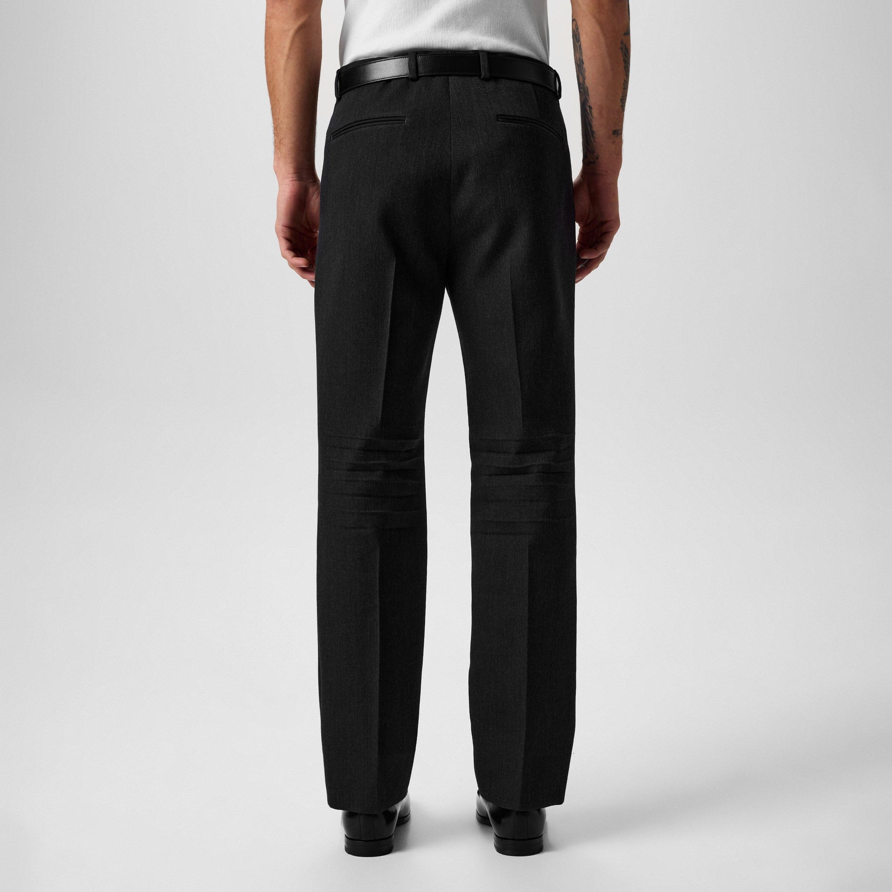 Wool Slim Fit Trousers