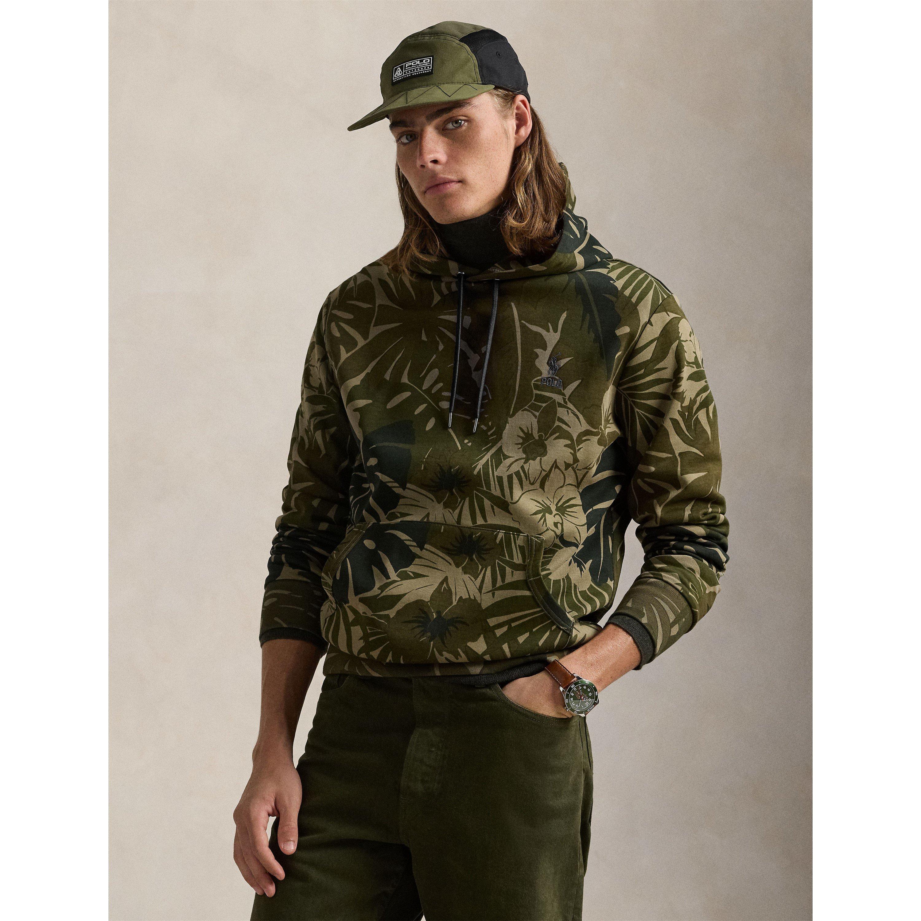 Palm-Camo Double Knit Hoodie