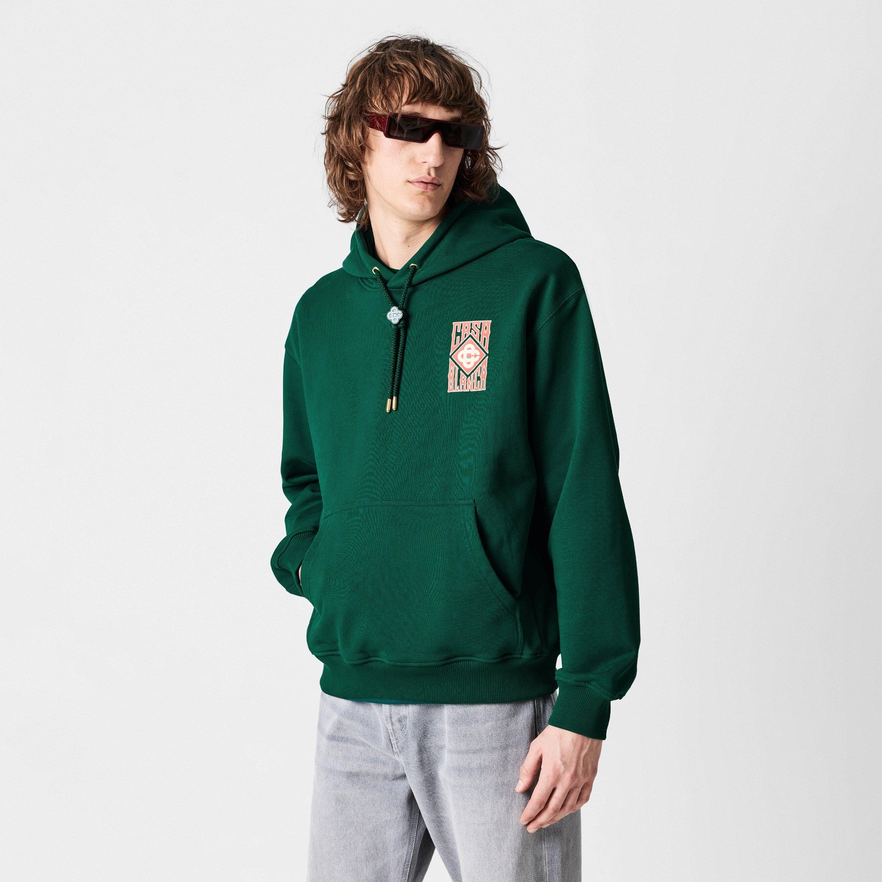 Gothic Logo Hooded Sweatshirt