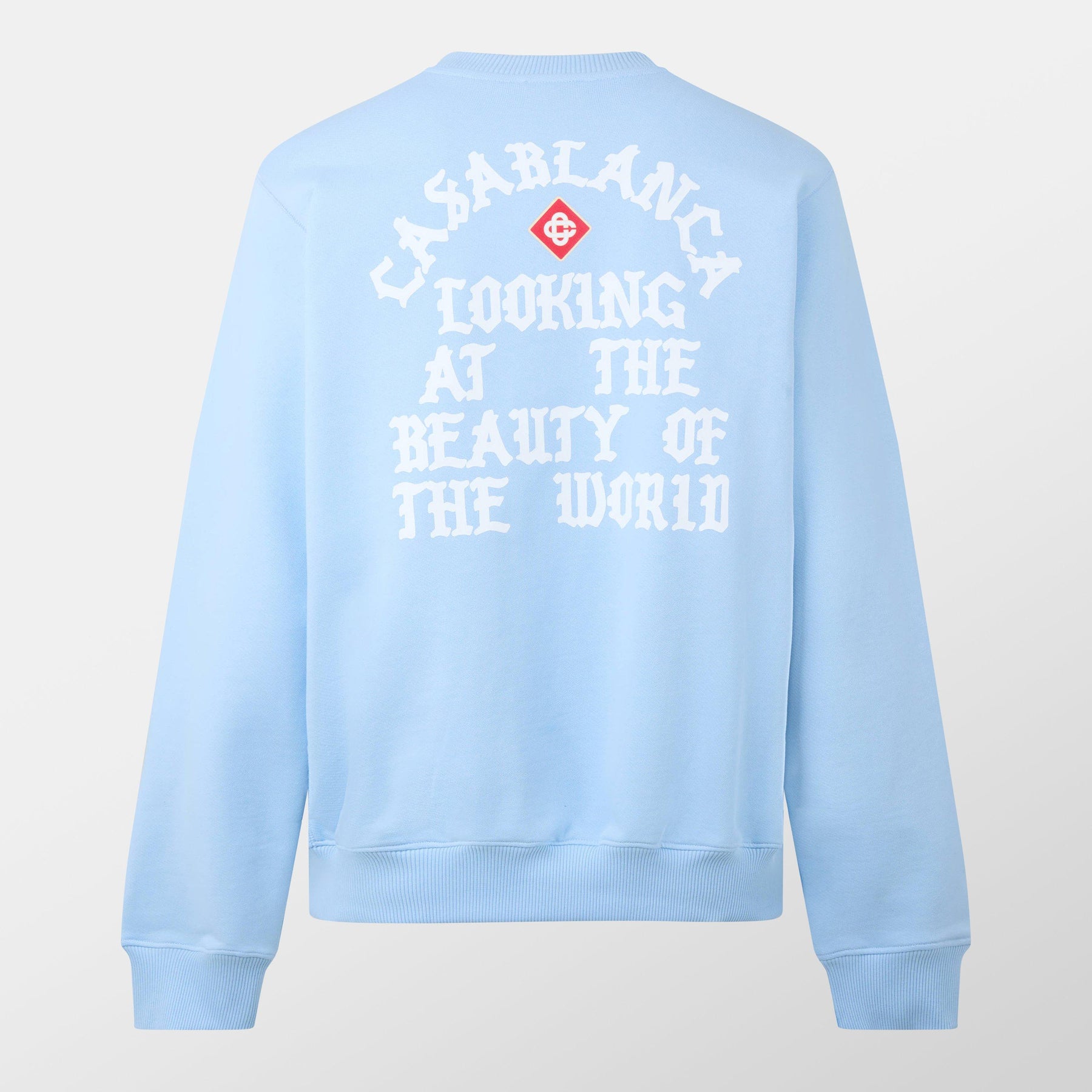 Looking At The Beauty Of The World Logo Sweatshirt