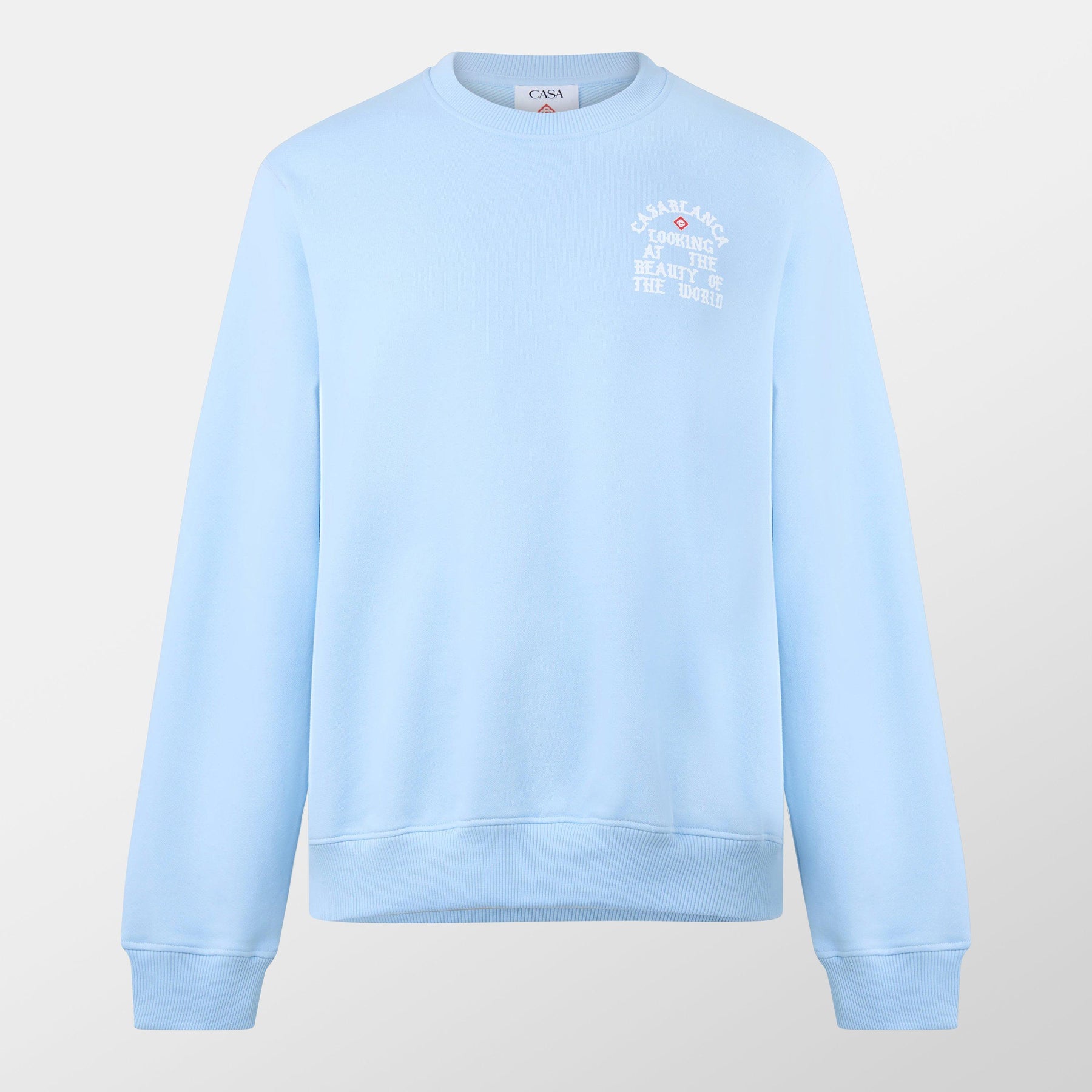 Looking At The Beauty Of The World Logo Sweatshirt