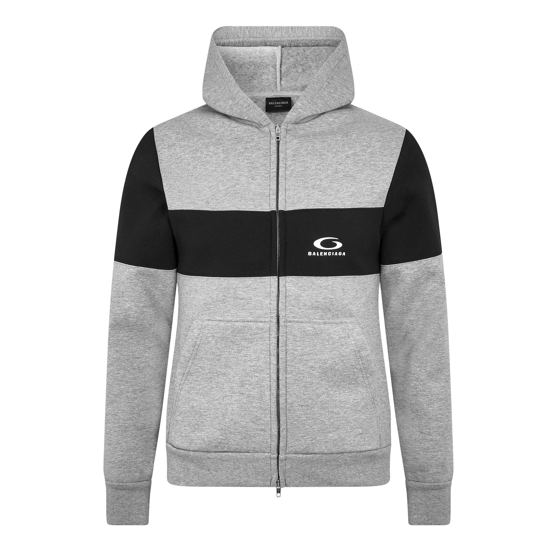 Contrast Band Hoodie