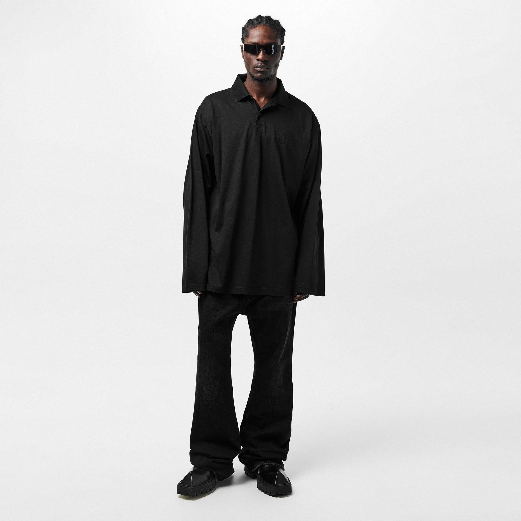 Long Sleeve Polo Shirt