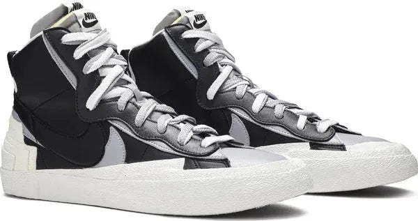 Nike sacai x Blazer Mid 'Black Grey'