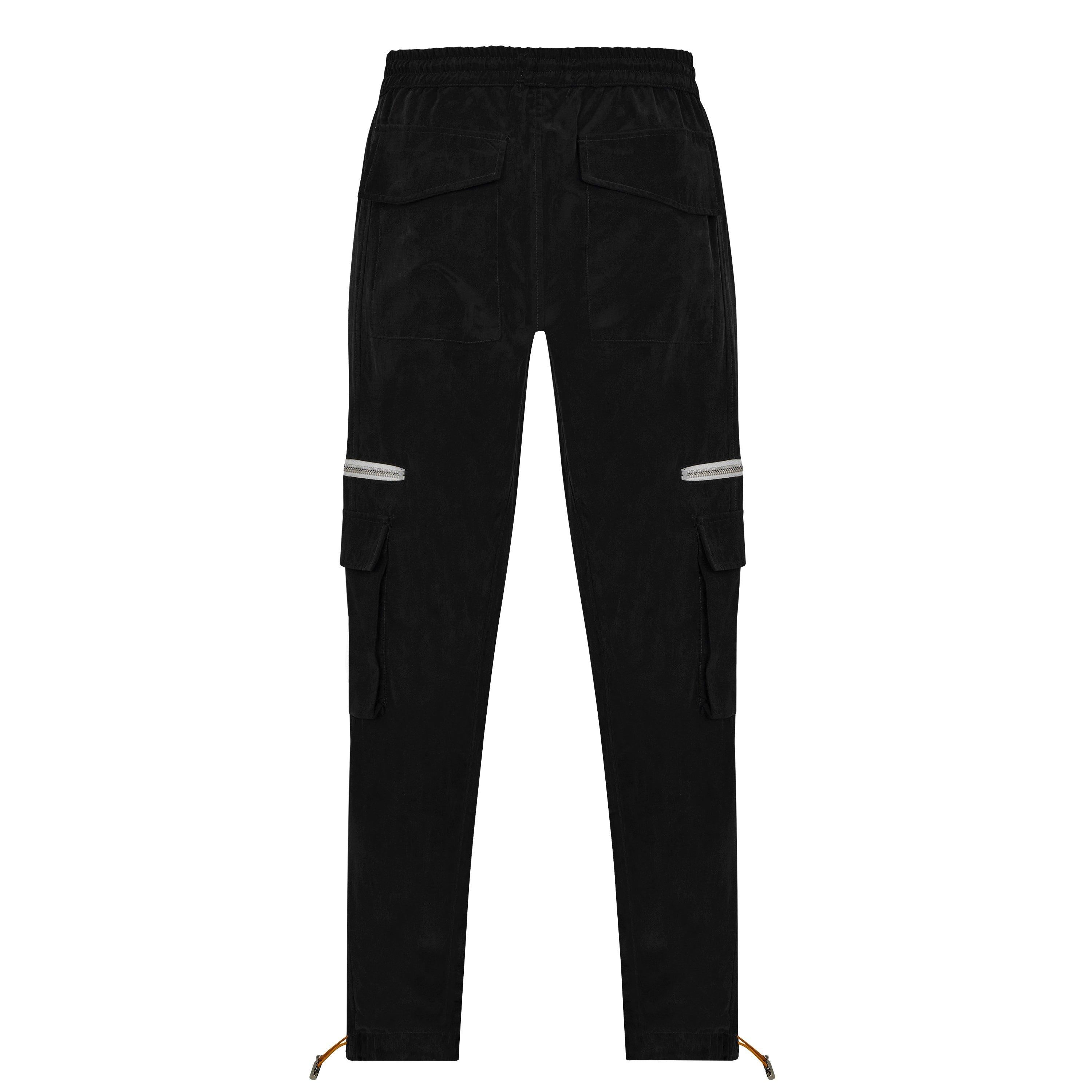 Cupro Cargo Pants