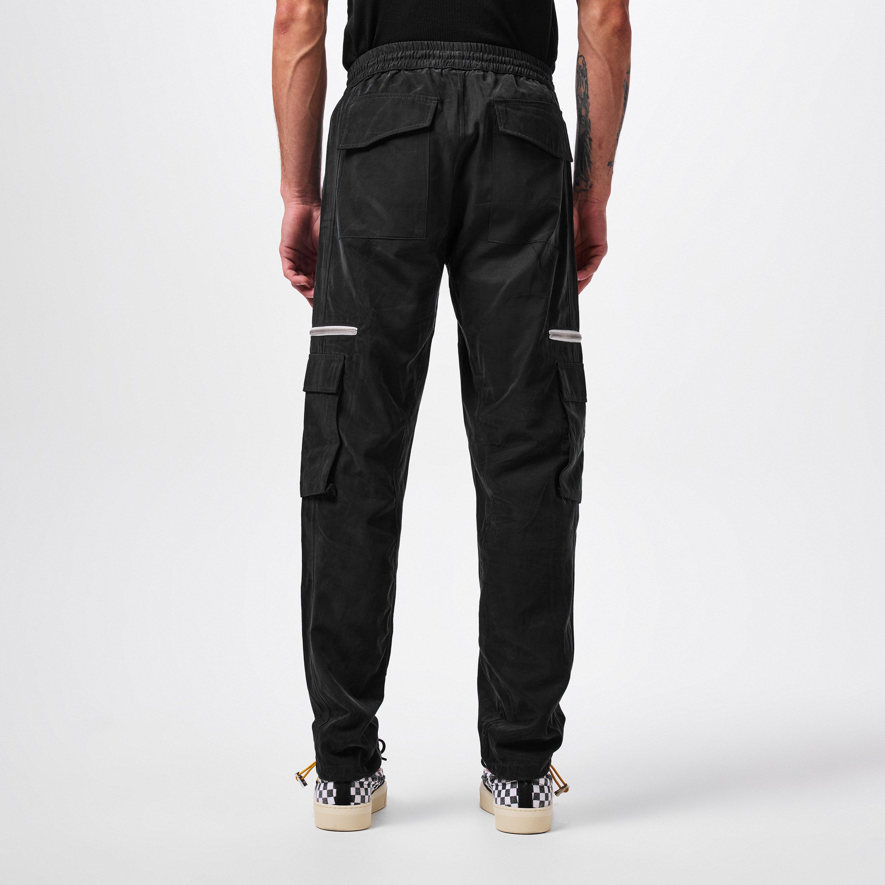 Cupro Cargo Pants