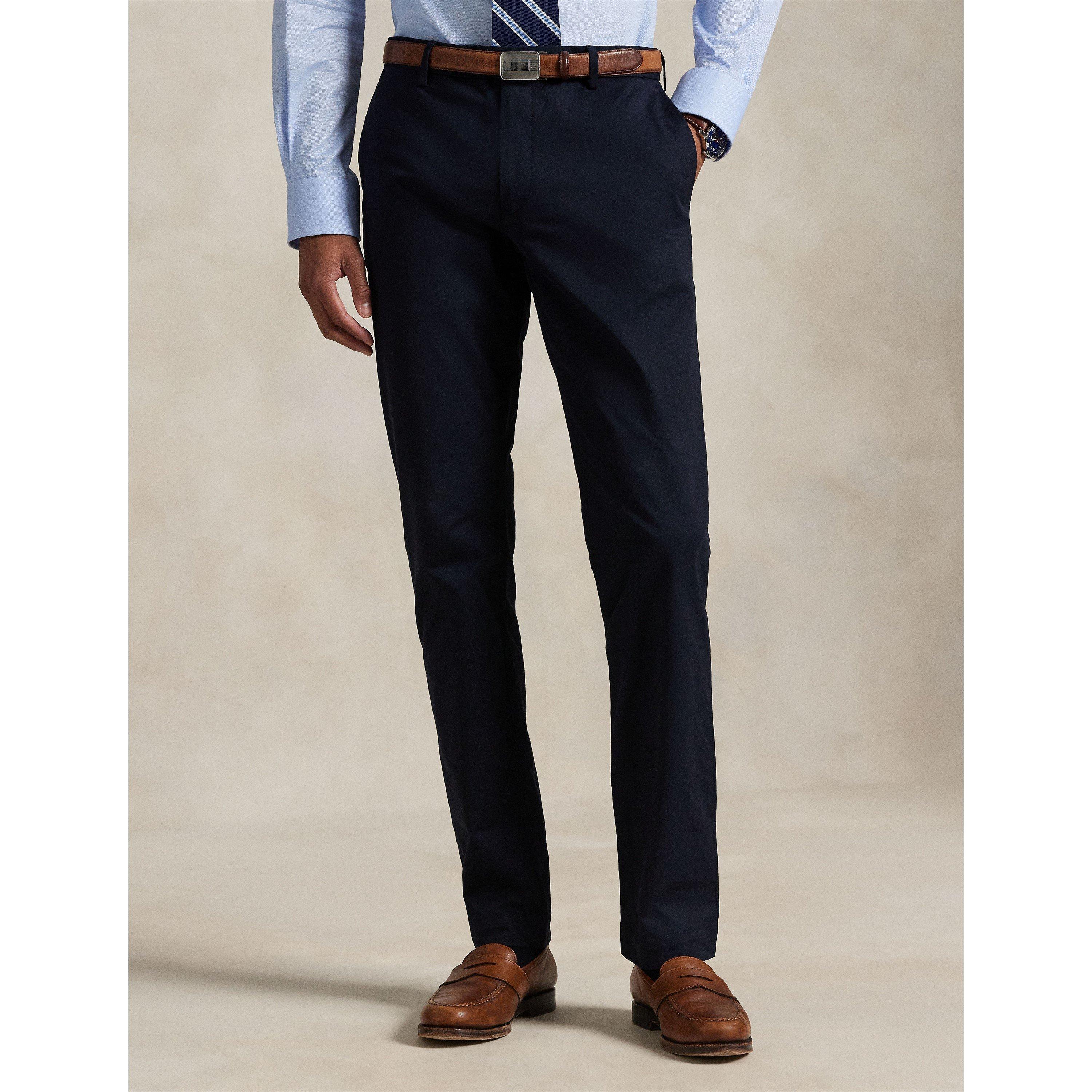 Flat Chino Trousers