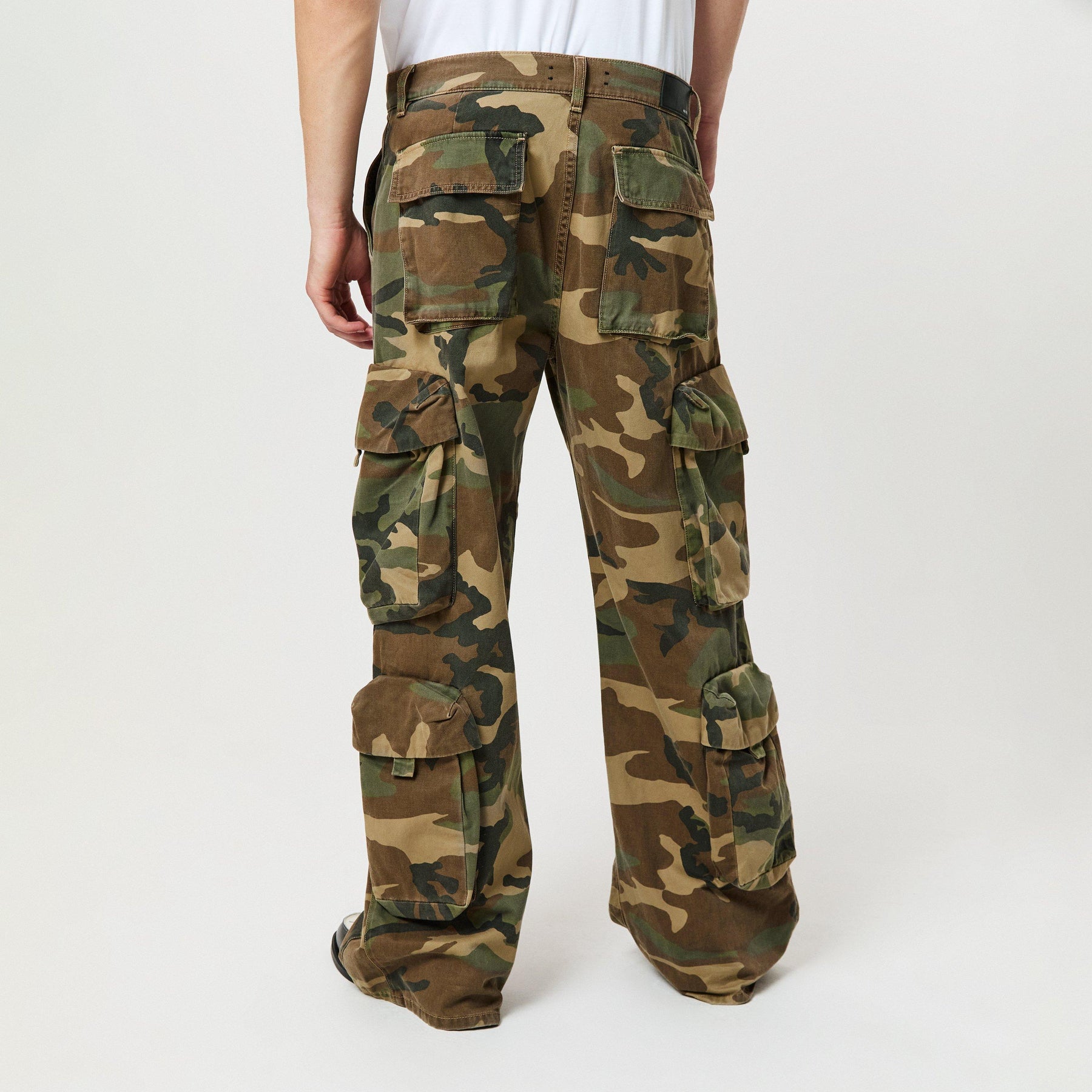 Utility Camo Cargo Trousers