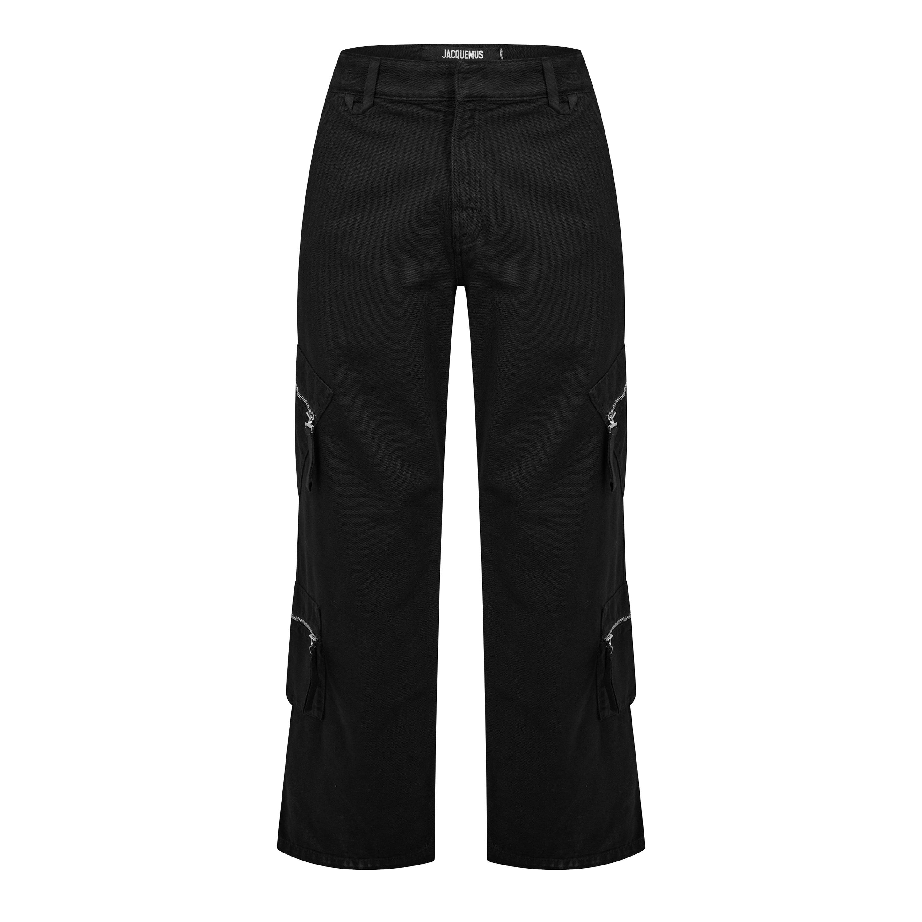 Le Marrone Zipped Cargo Trousers