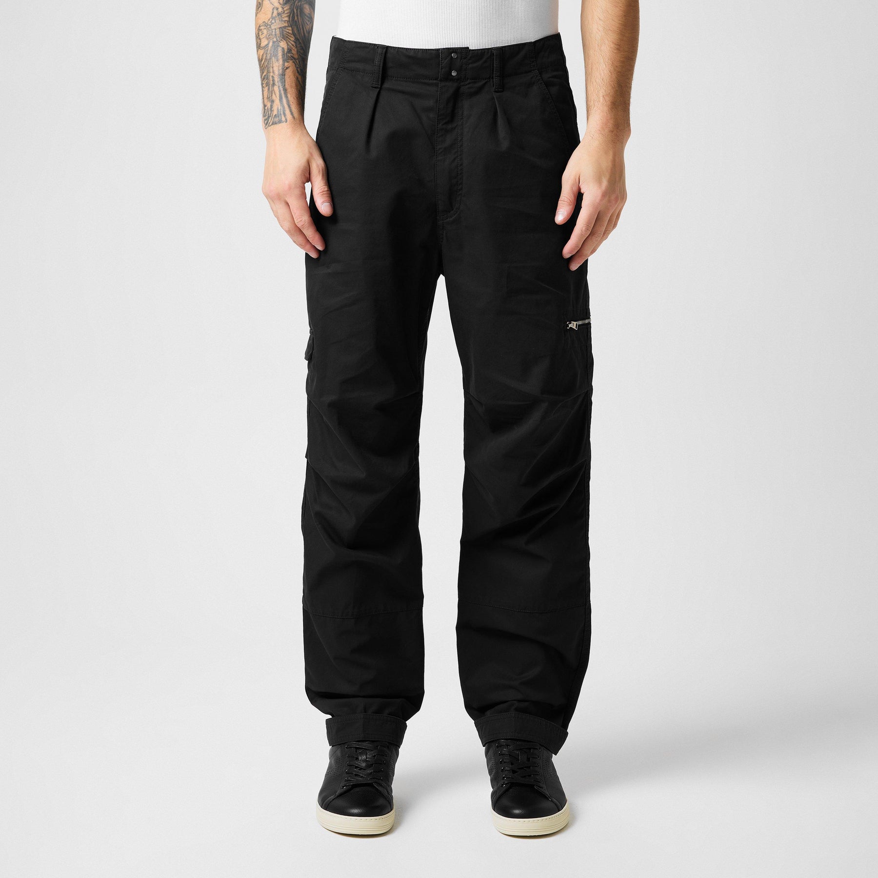 Enzyme Twill Cargo Trousers