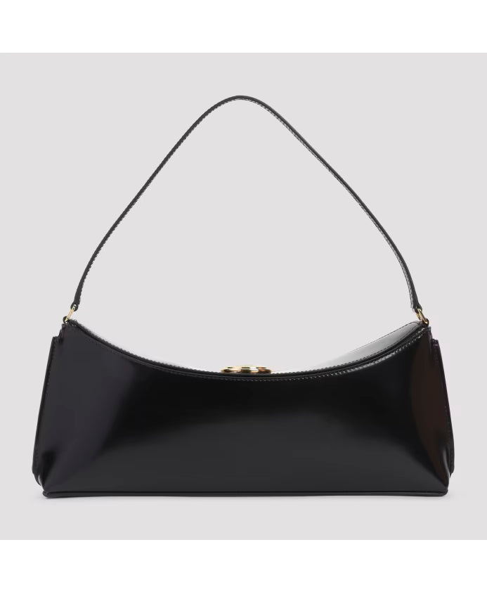 Black Leather Handbag