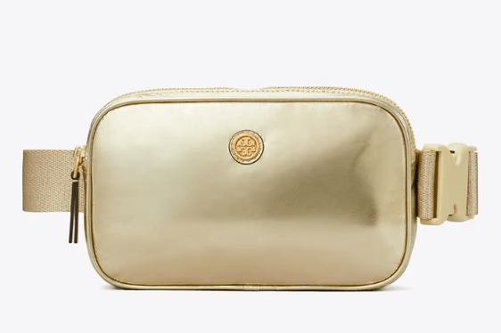 Tory Burch VIRGINIA METALLIC BELT BAG - Bags | Shop From The Mirage