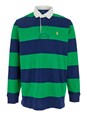 Polo ralph lauren "Rugby Classic Fit" Multicolor Polo Shirt with Pony Embroidery on the Front and All-Over Striped Motif in Cotton Man