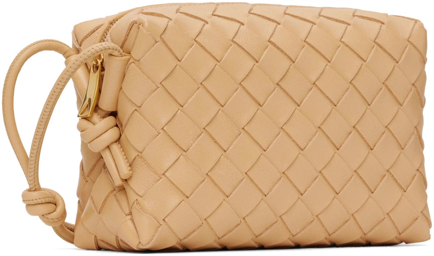 Bottega Veneta Beige Mini Loop Camera Bag