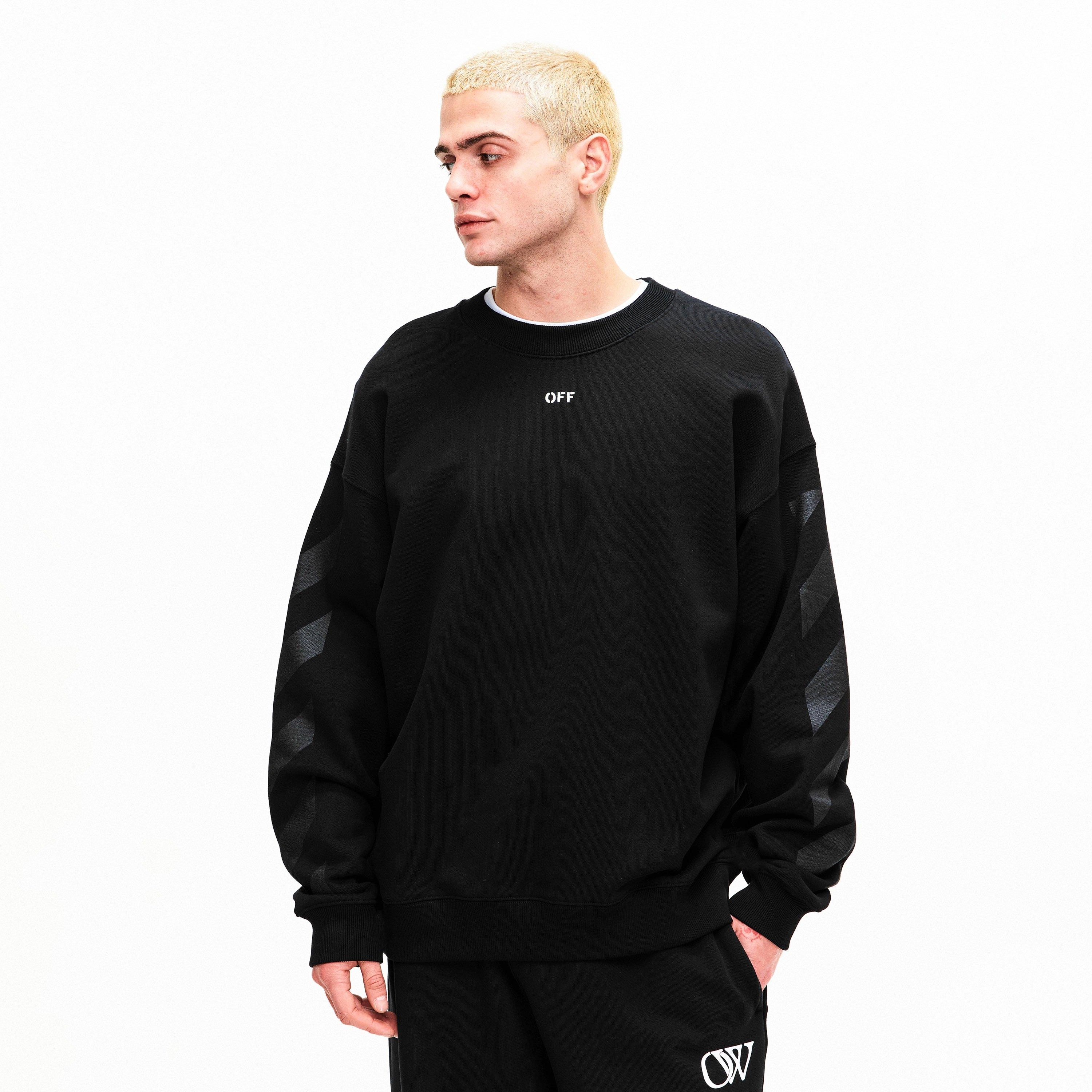 Cornly Diag Crew Sweatshirt