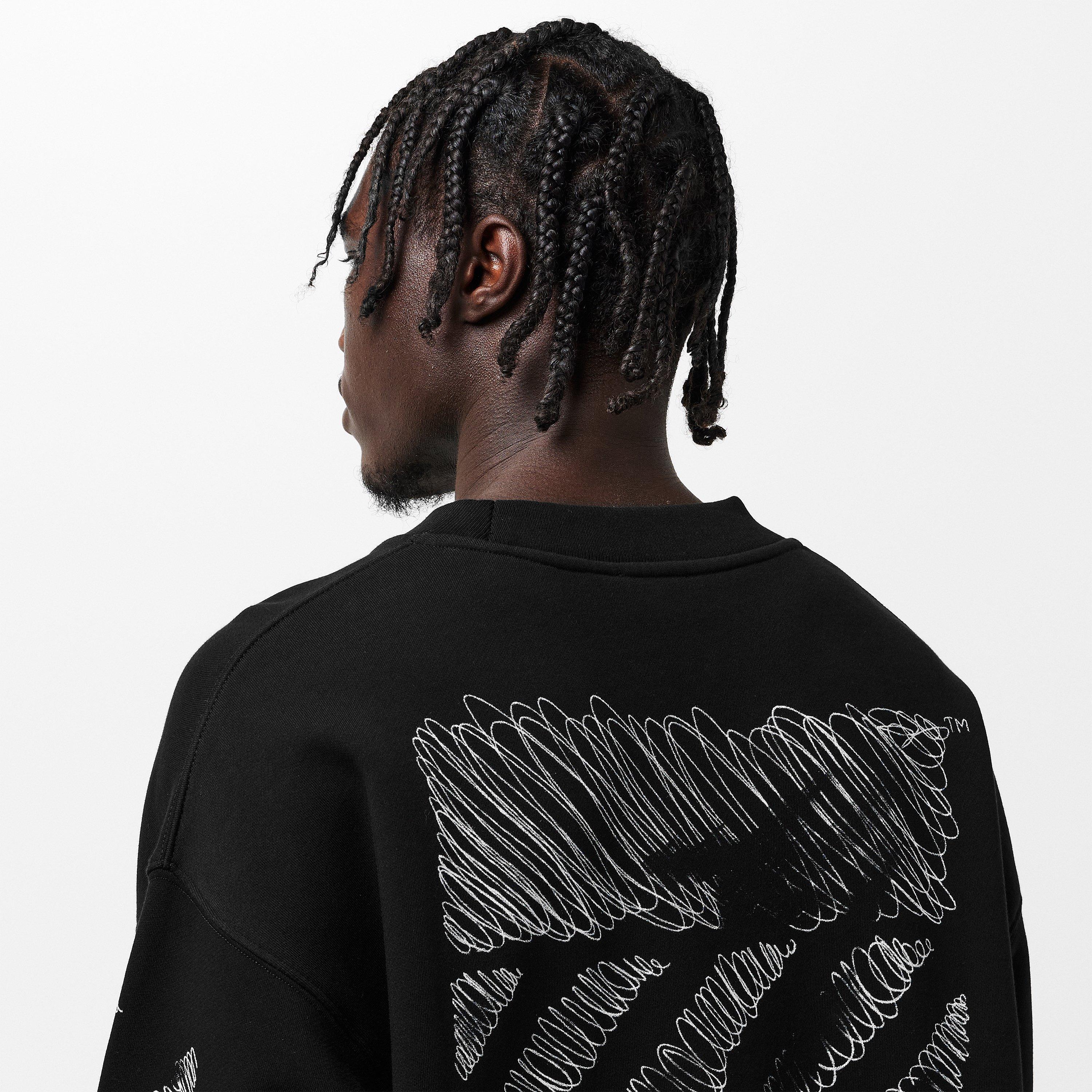 Scrib Skate Relaxed Fit Crew Sweatshirt