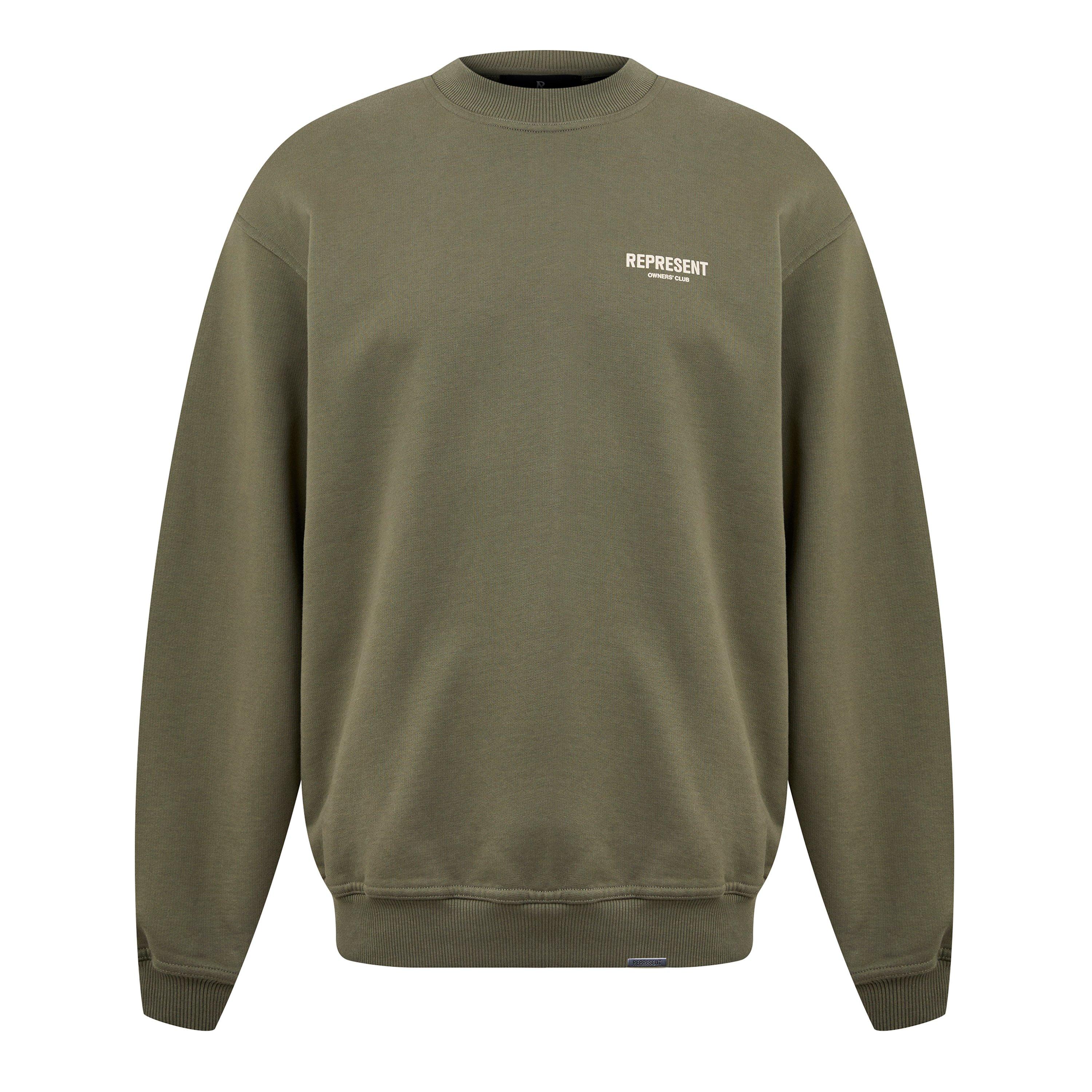 Men's Logo Cotton Owners Club Sweatshirt