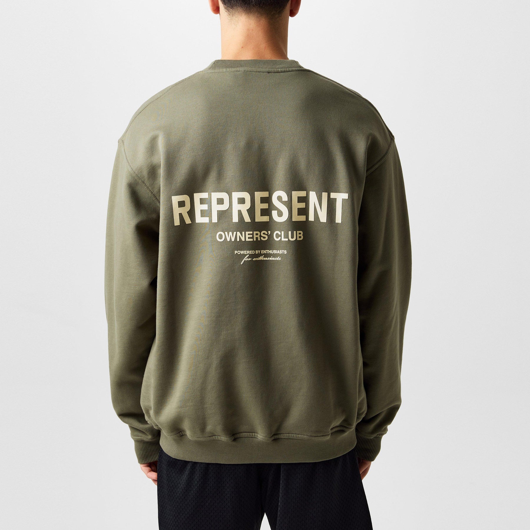 Men's Logo Cotton Owners Club Sweatshirt