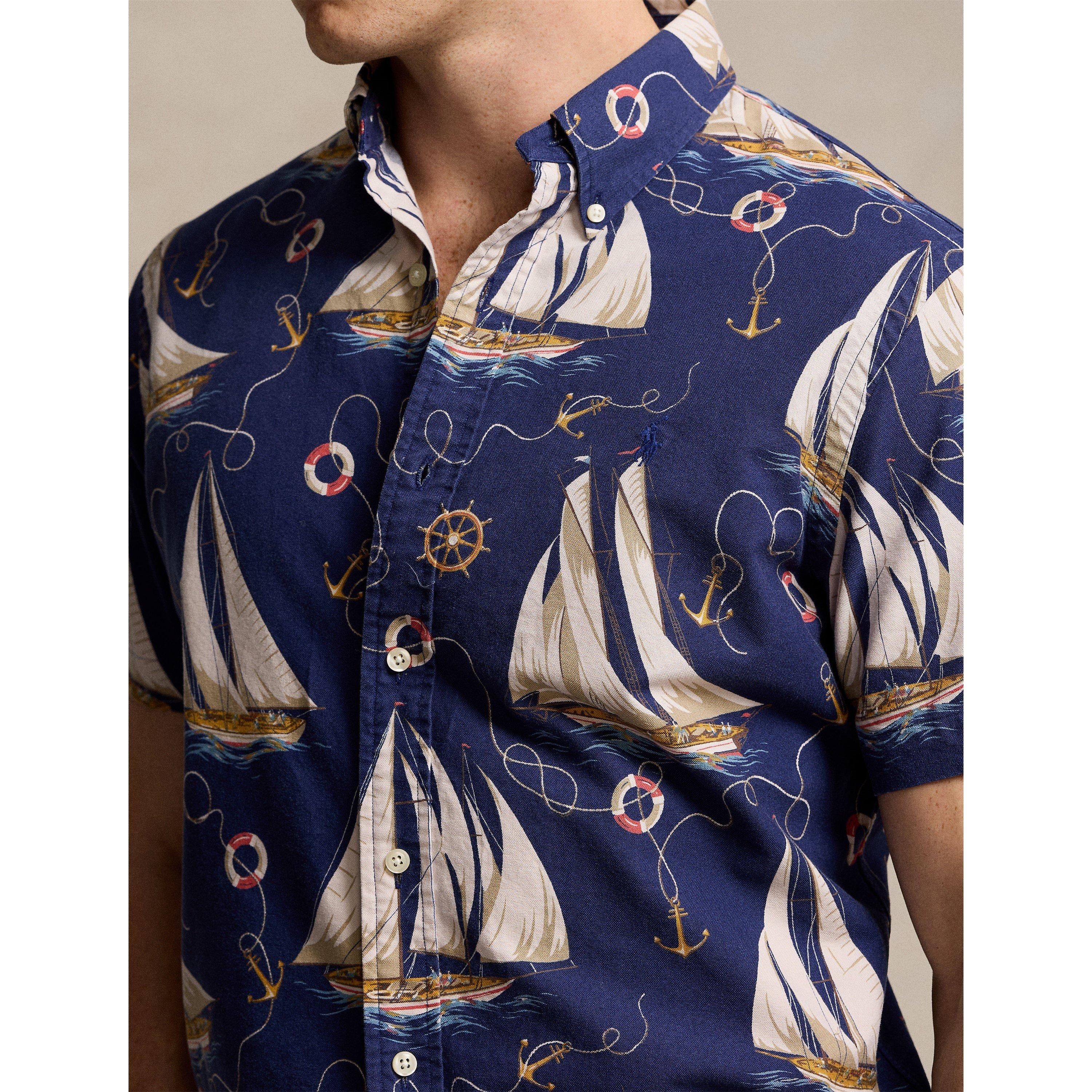 Classic Fit Nautical Oxford Shirt