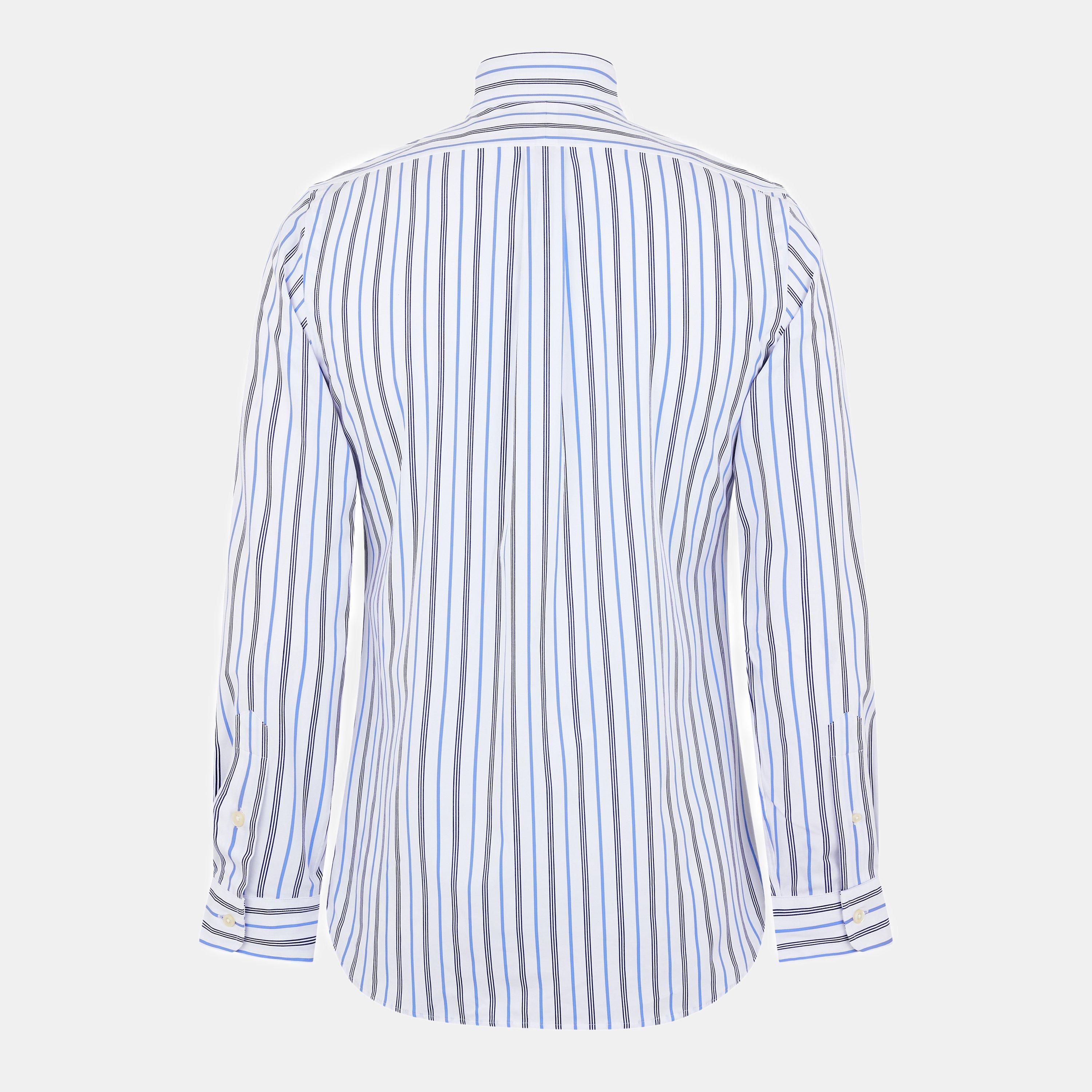 Striped Poplin Shirt