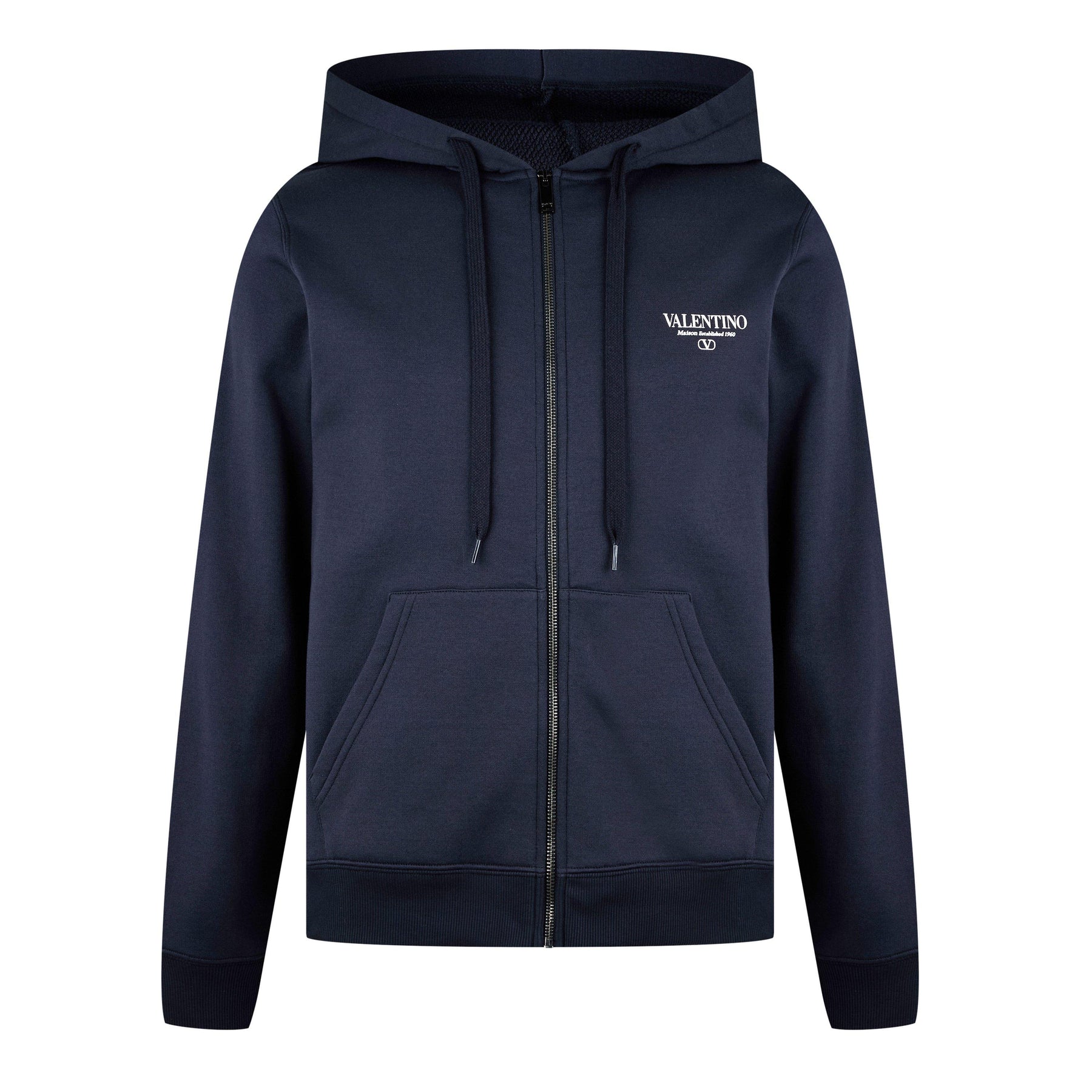 Zip Logo Hoodie.