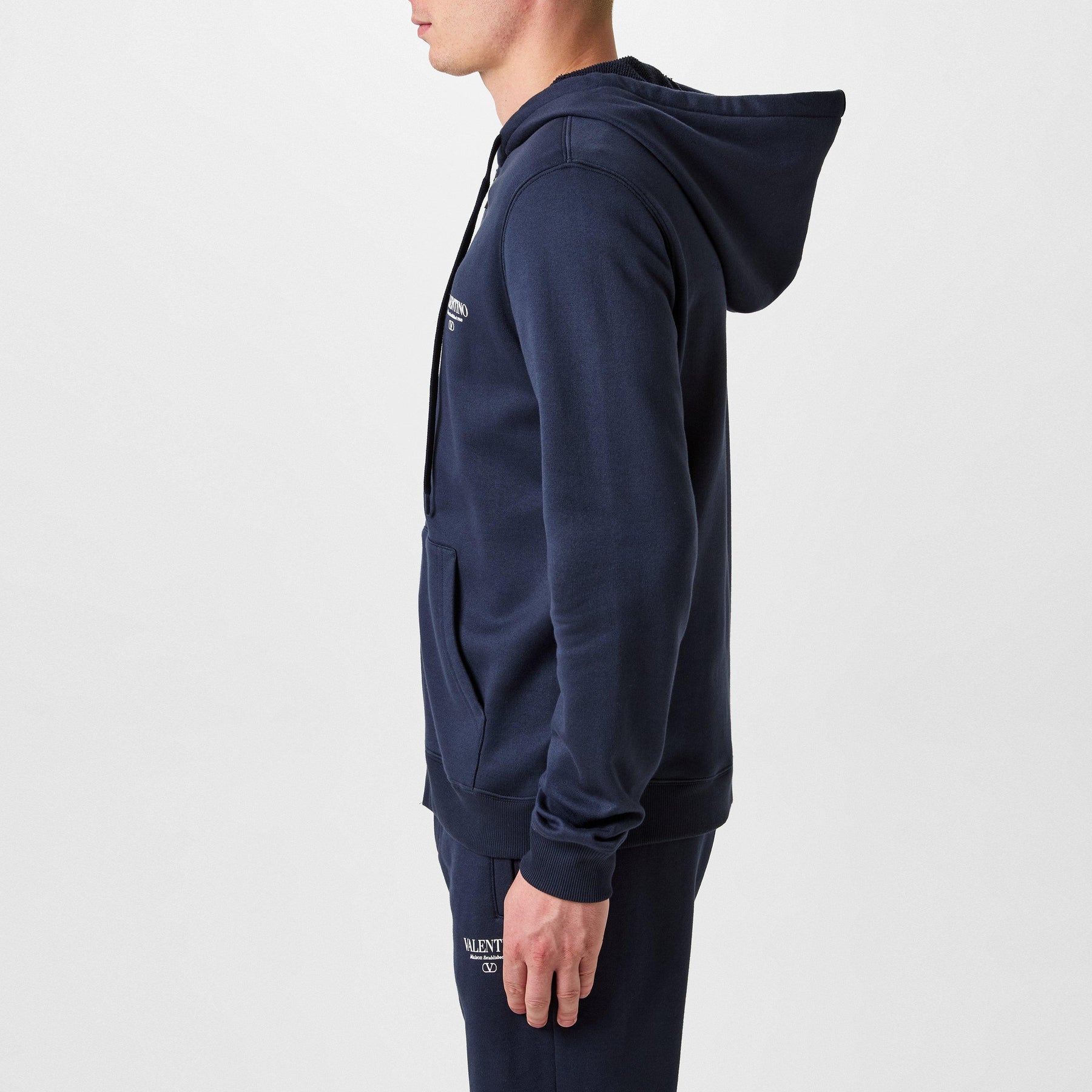 Zip Logo Hoodie.